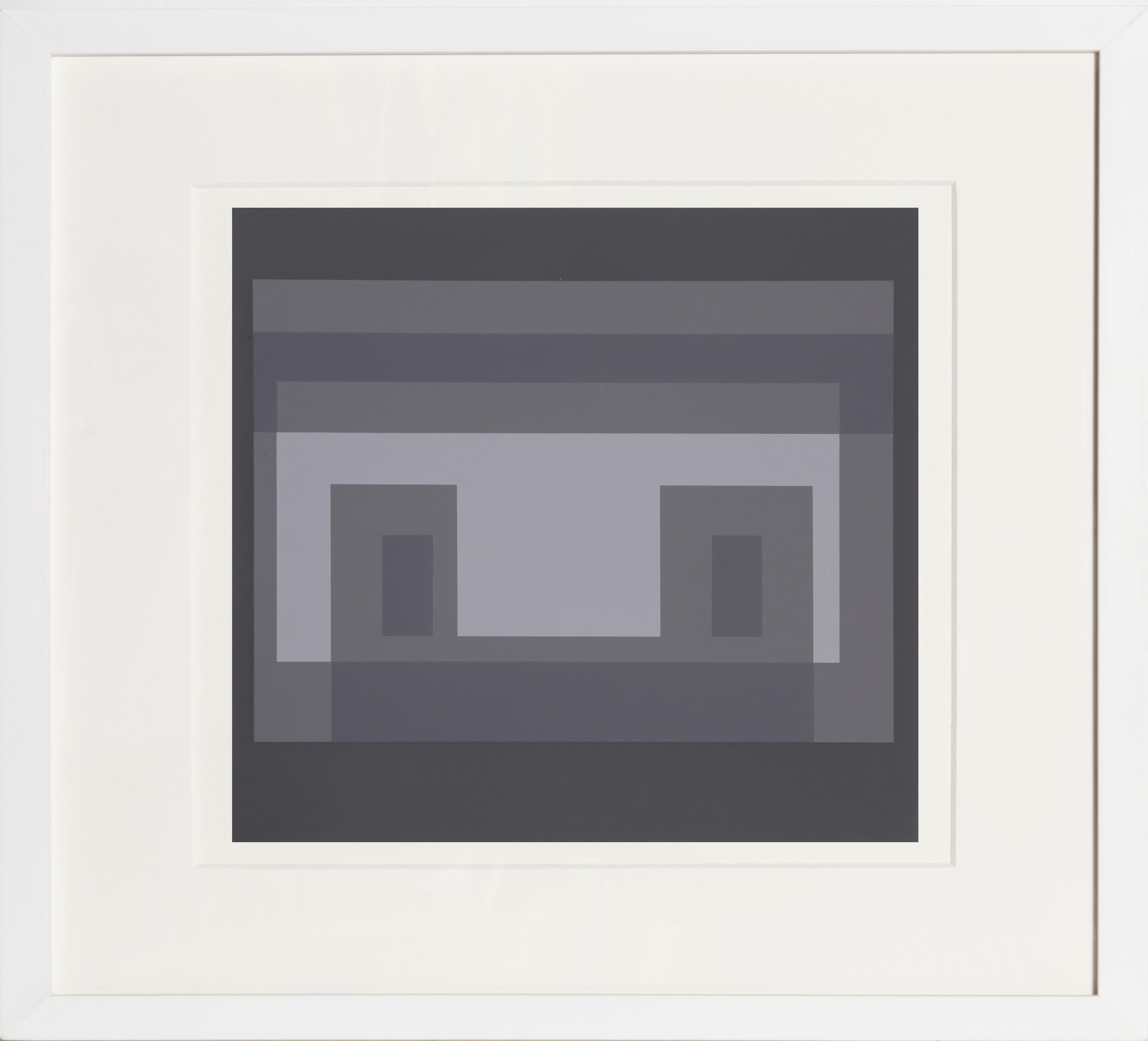 Abstract Print Josef Albers - Variante - P1, F30, I2