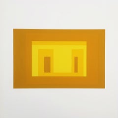 Variante I /// Josef Albers Serigrafia geometrica astratta Minimalismo Arte Bauhaus