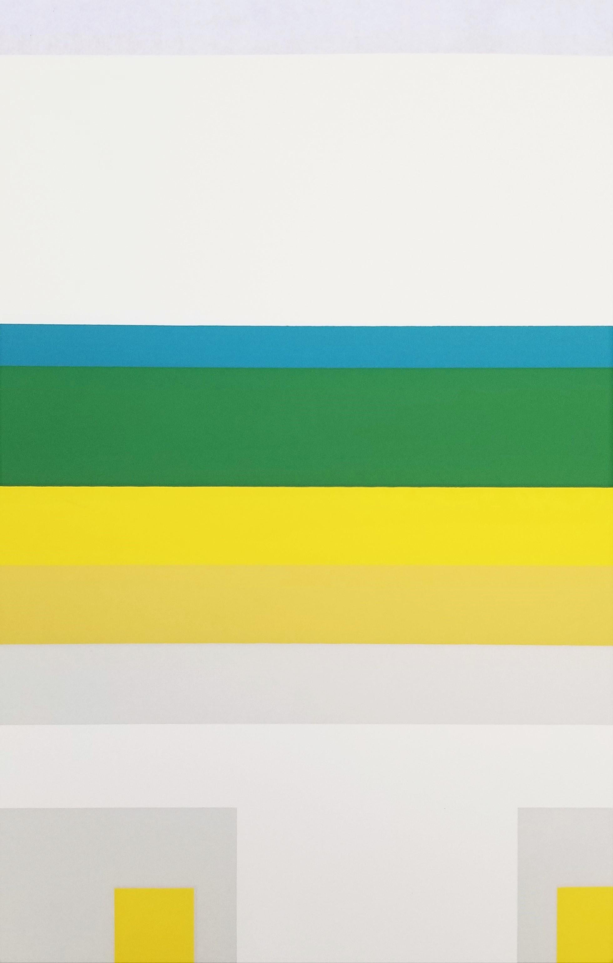 Variant II /// Josef Albers Abstract Geometric Screenprint Minimalism Bauhaus For Sale 10