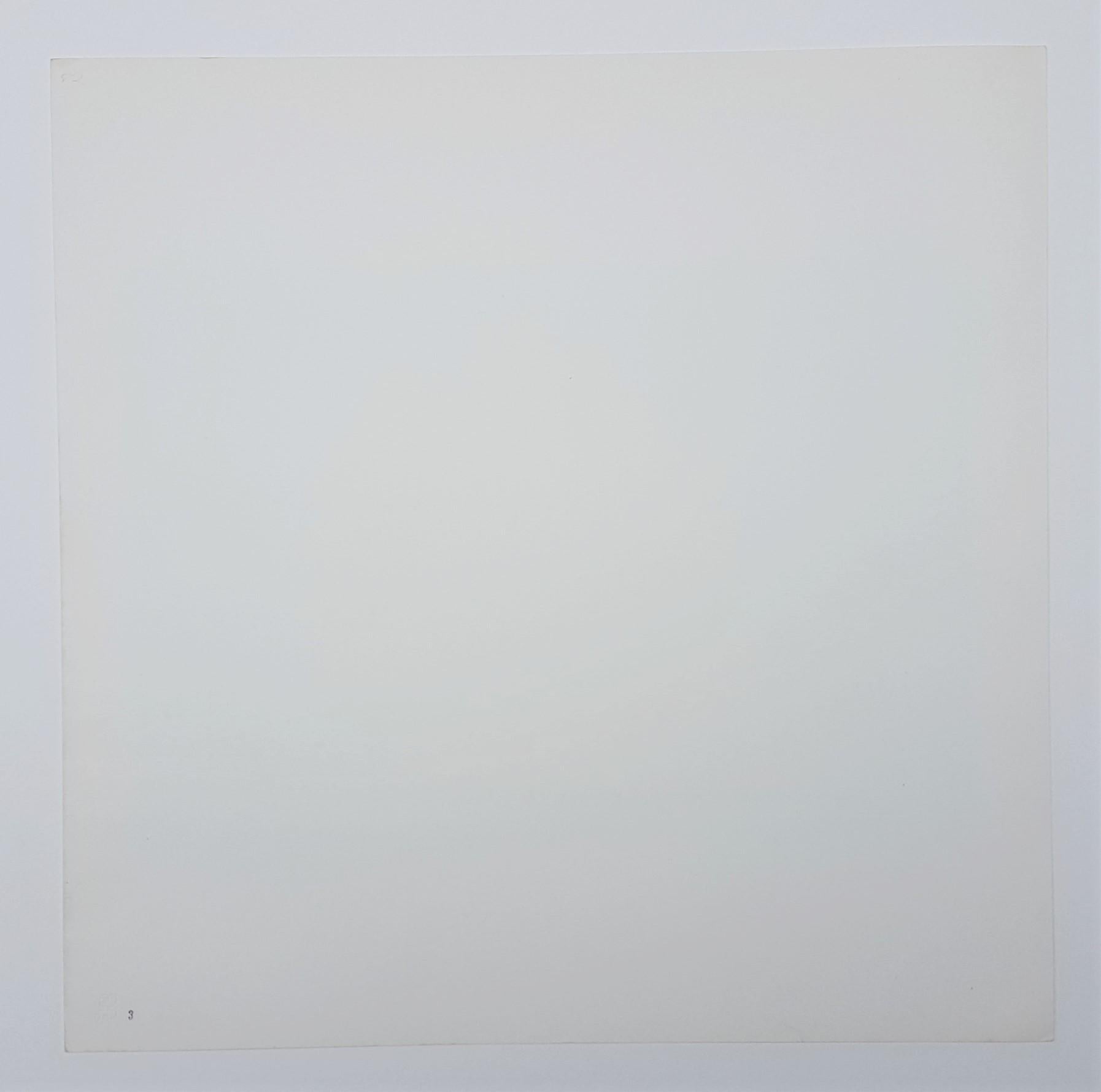 Variant III /// Bauhaus Abstract Geometric Minimalism Josef Albers Screenprint For Sale 10