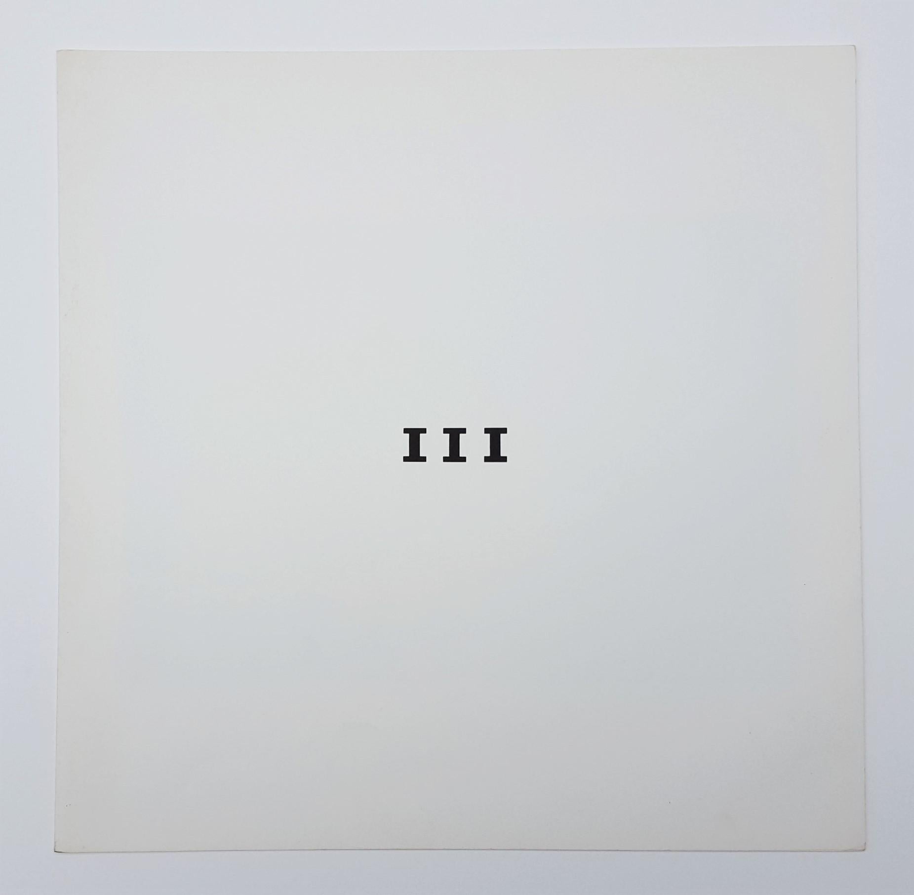 Variant III /// Bauhaus Abstrakter geometrischer Minimalismus Josef Albers Siebdruck im Angebot 2