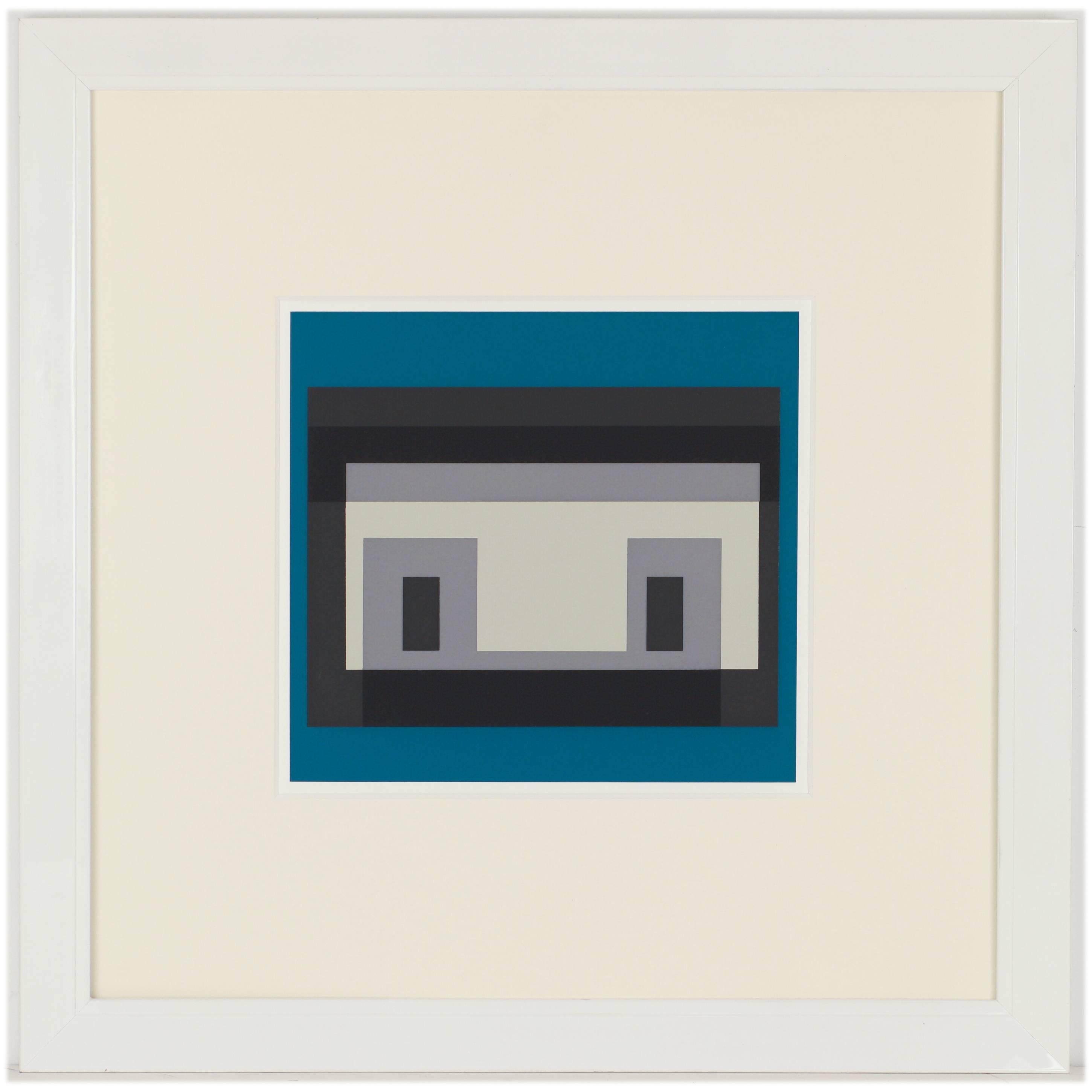 Josef Albers Abstract Print - Variant IV from Ten Variants 