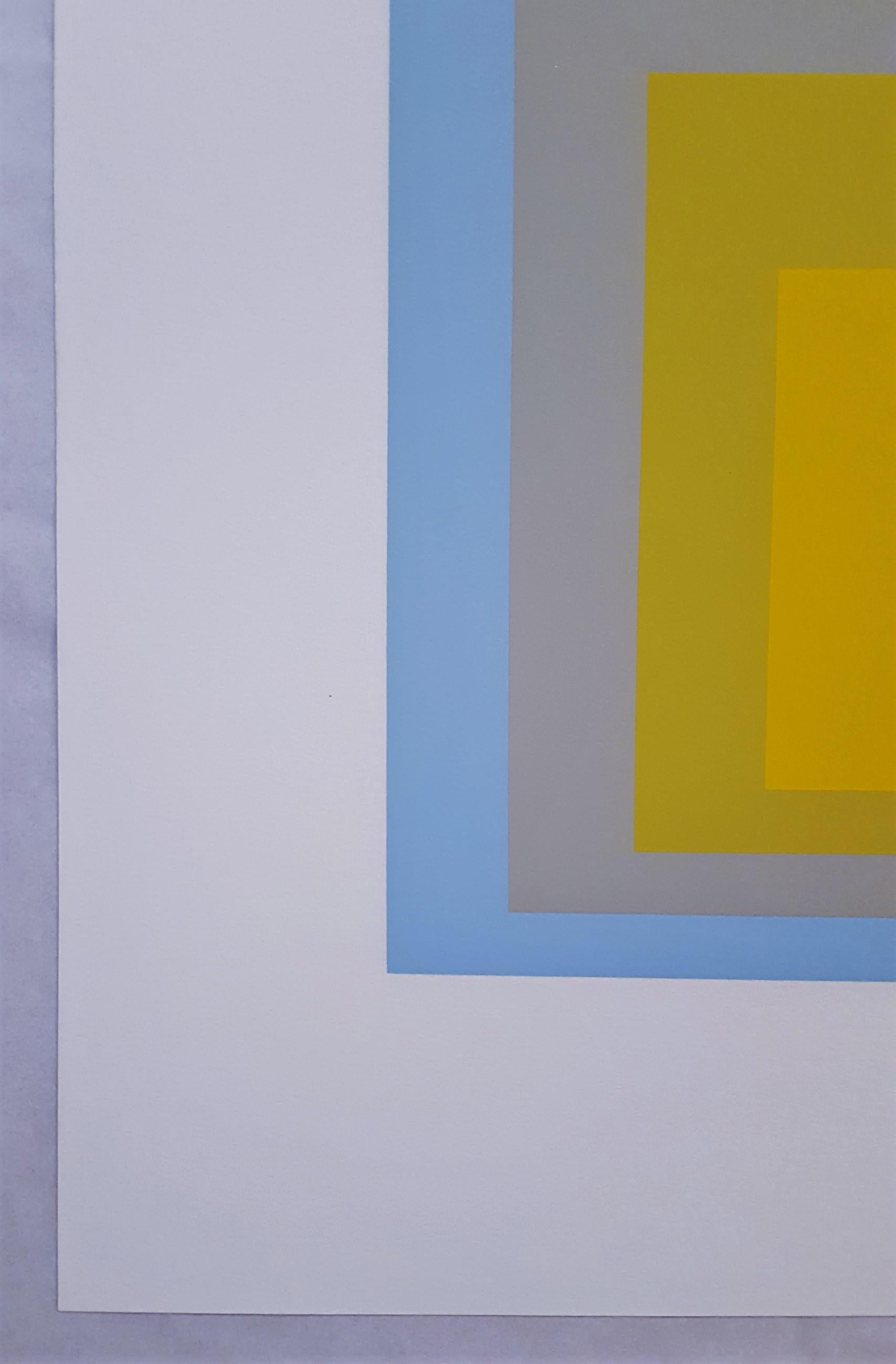 Wide Light - Minimalist Print by Josef Albers