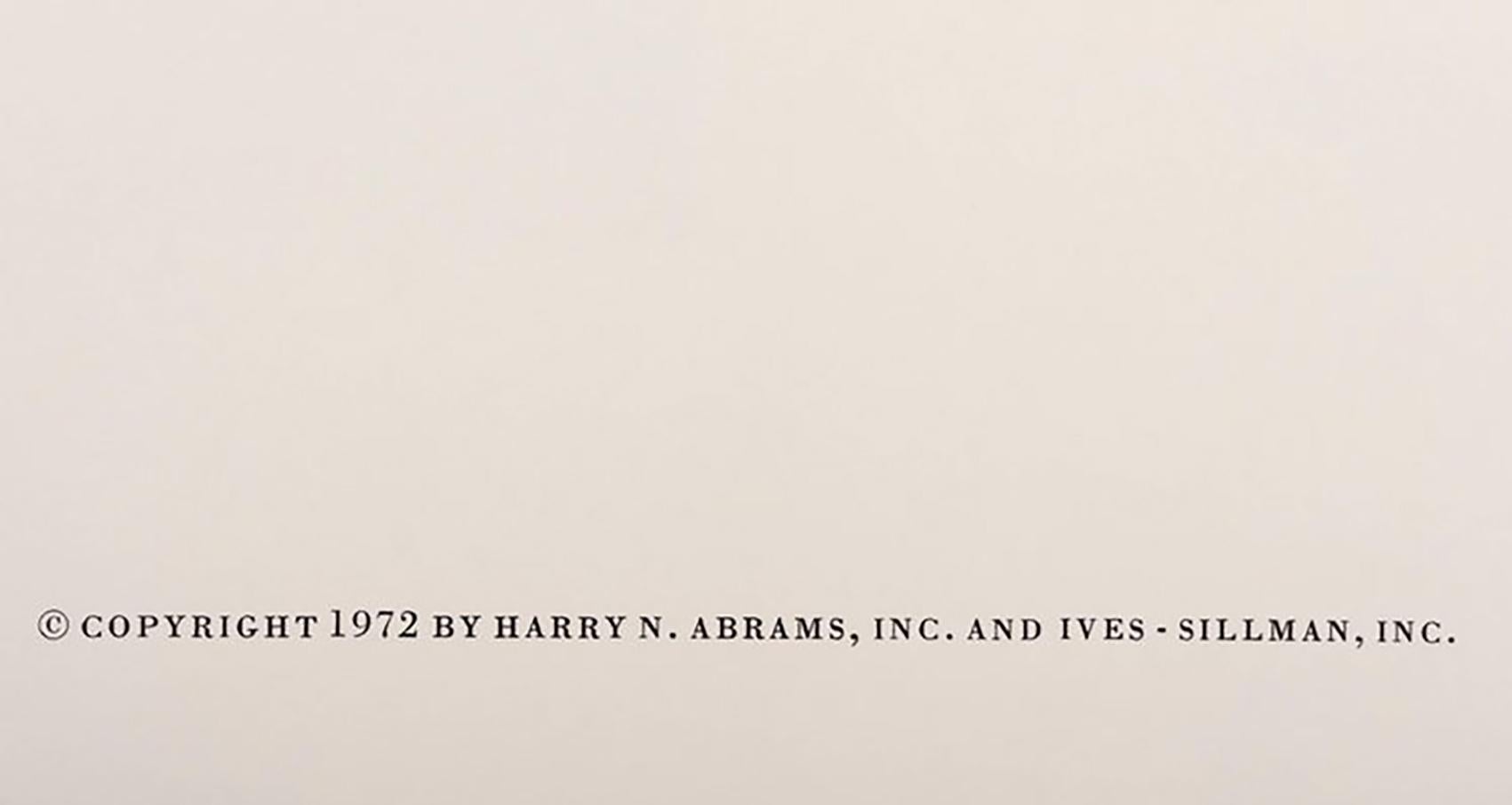 Un superbe exemple de sérigraphie de deux pages tirée de l'ouvrage Formulation de Josef Alber : Articulation, 1972, de Josef Alber. Cet exemple est le portefeuille 1 du dossier 12, 1972. 

Tiré à 1000 exemplaires pour Harry N. abrams Inc. et Ives