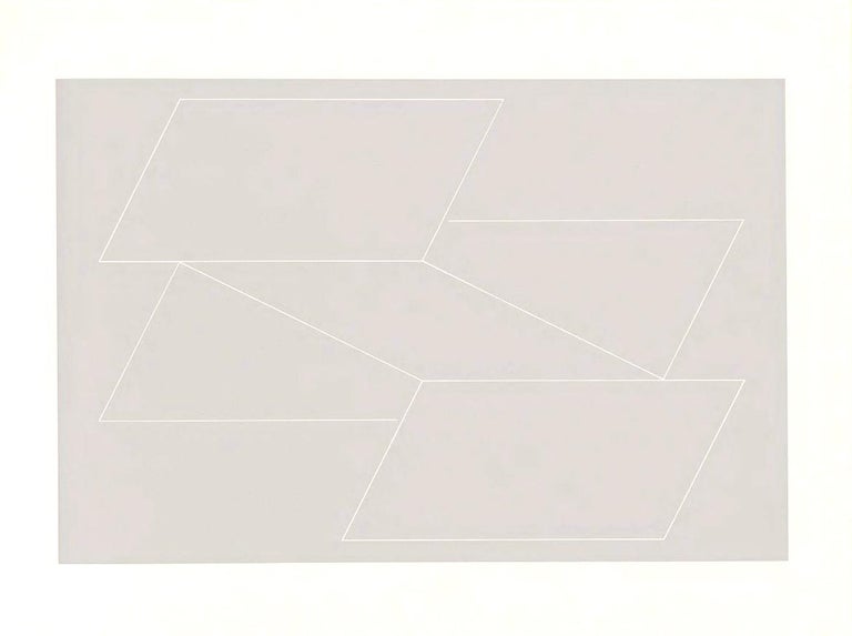 Josef Albers Screen Print Diptych from Formulation Articulation For