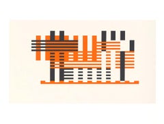 Josef Albers Screen Print Diptych from Formulation Articulation