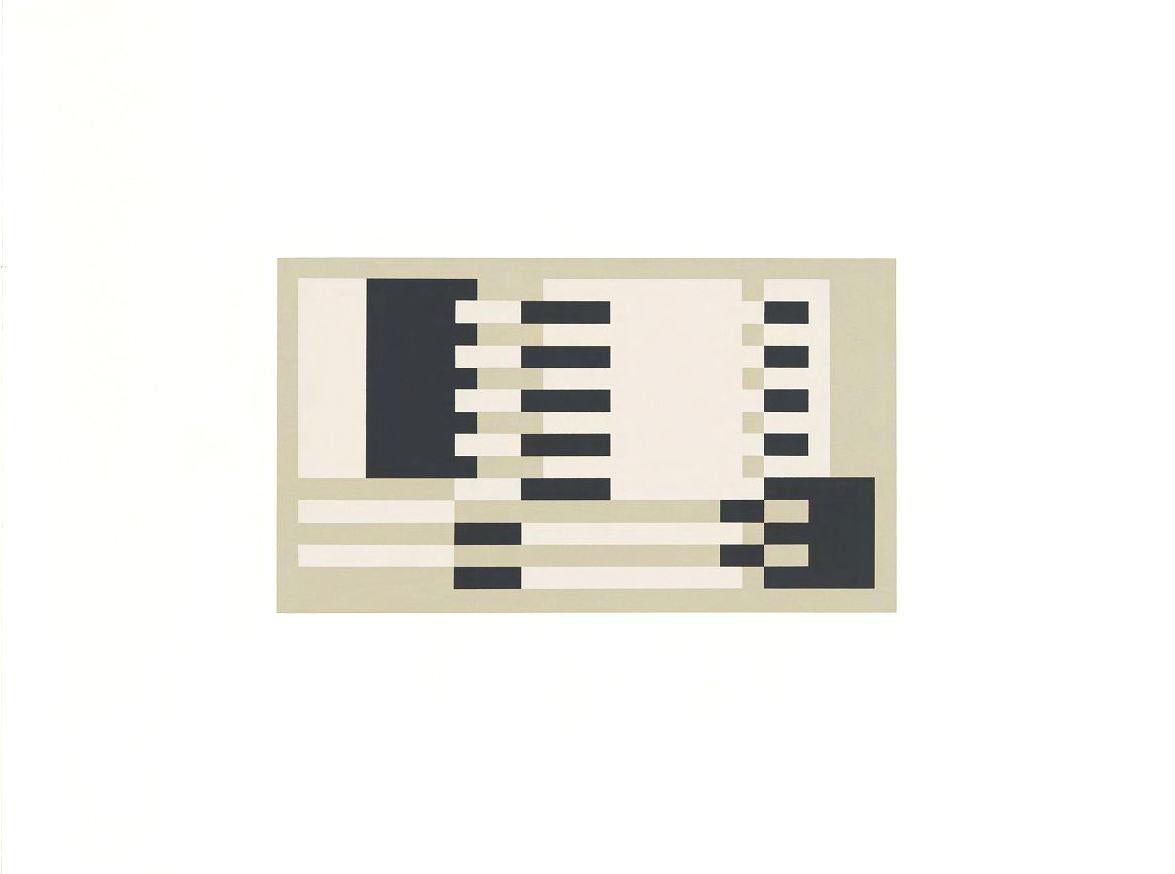 Mid-Century Modern Josef Albers Screen Print Diptych from Formulation Articulation  For Sale