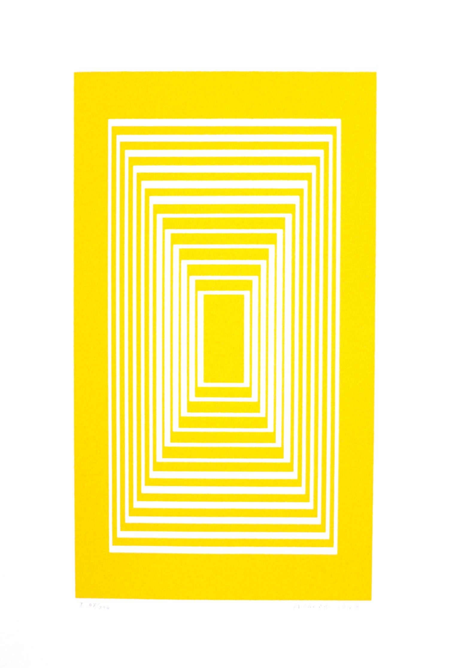 Original signed abstract screenprint, entitled 
