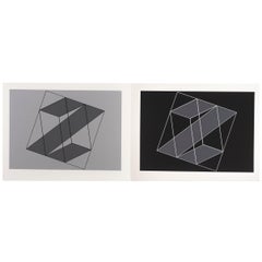 Josef Albers ""Formulation : Articulation"" Portfolio II, Blatt 16