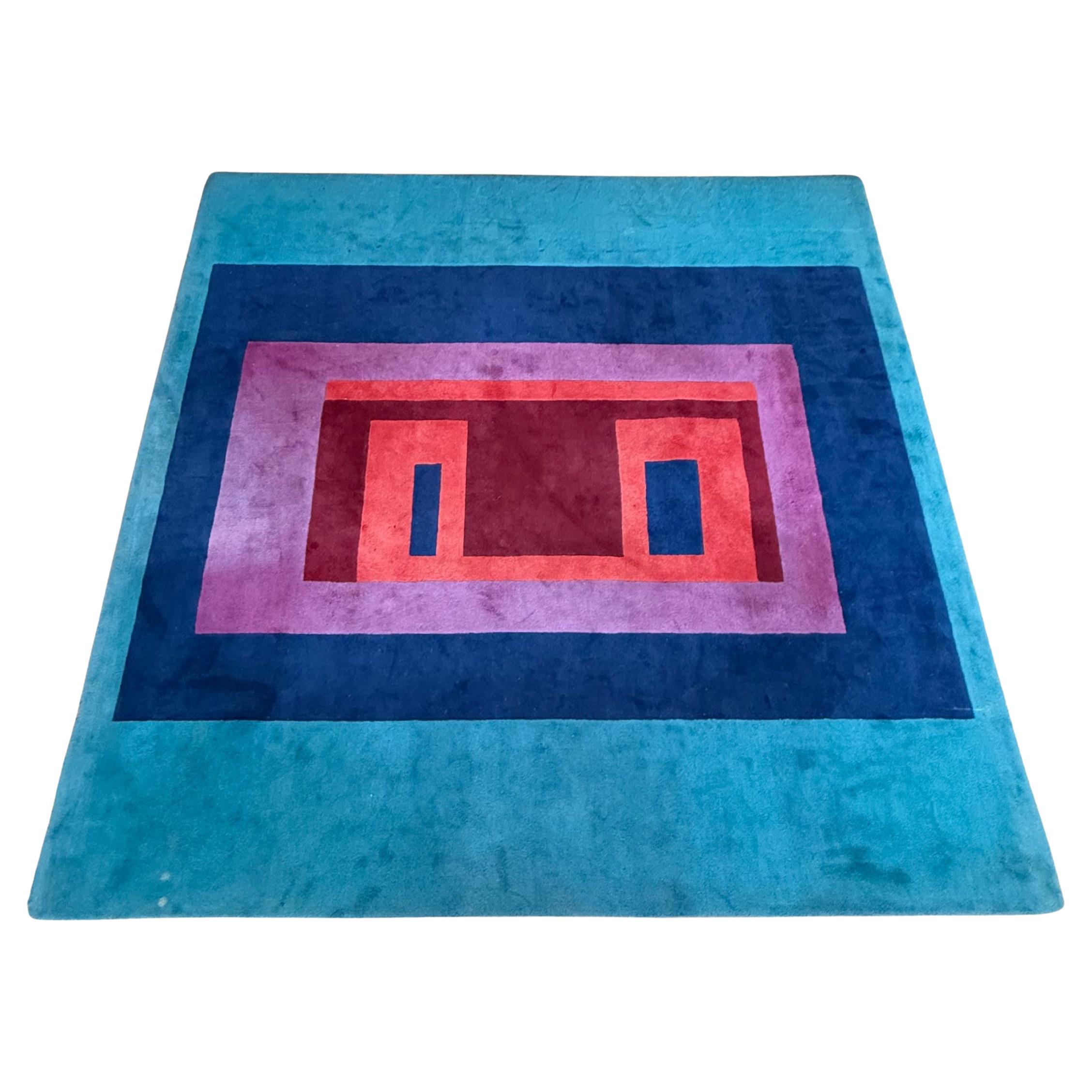 Josef Albers "Variant IX" Carpet ca.1967