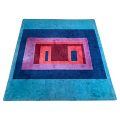 Josef Albers "Variant IX" Carpet ca.1967