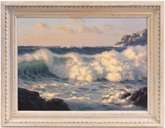 'Coastal Breakers', Kennebunkport, Maine, Seascape, Baltimore Museum of Art