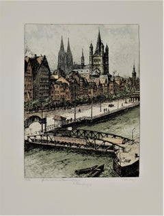 Cologne (Koln) Promenade, Allemagne