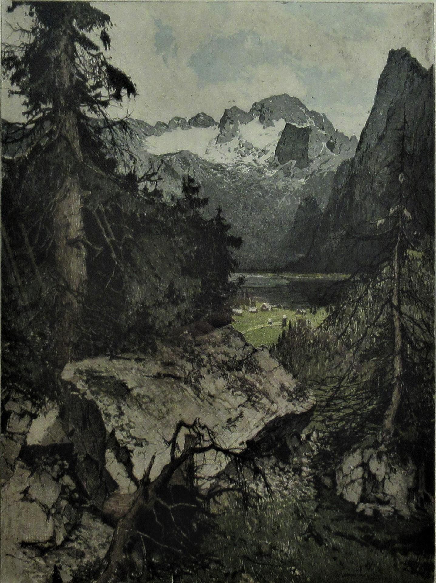 Hoer Dachstein, Austria - Print by Josef Eidenberger