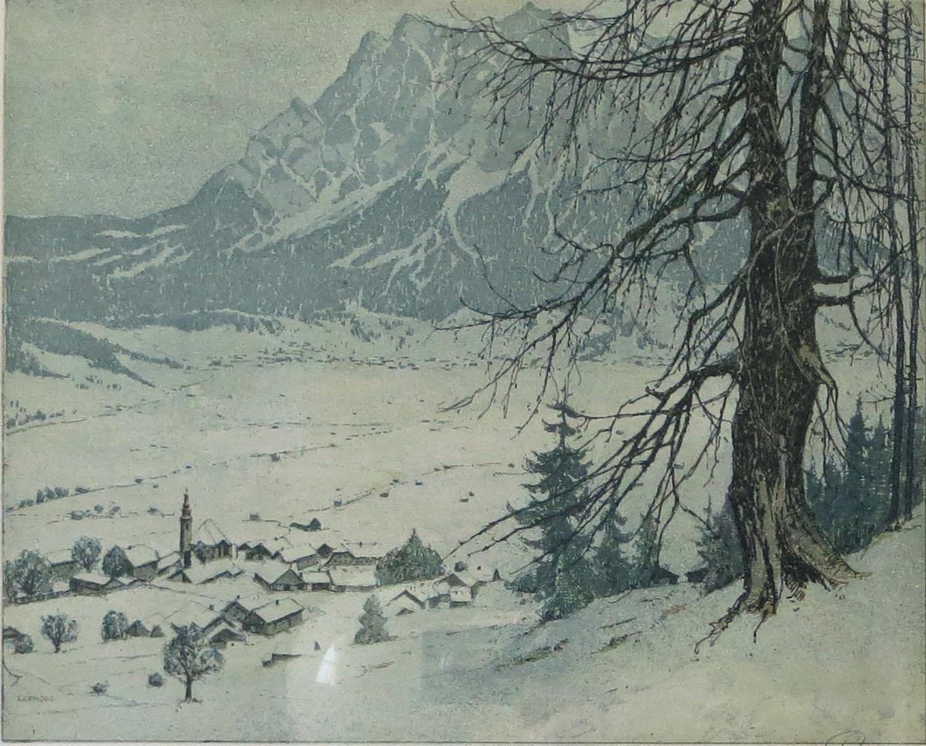 Lermoos, Austria - Print by Josef Eidenberger