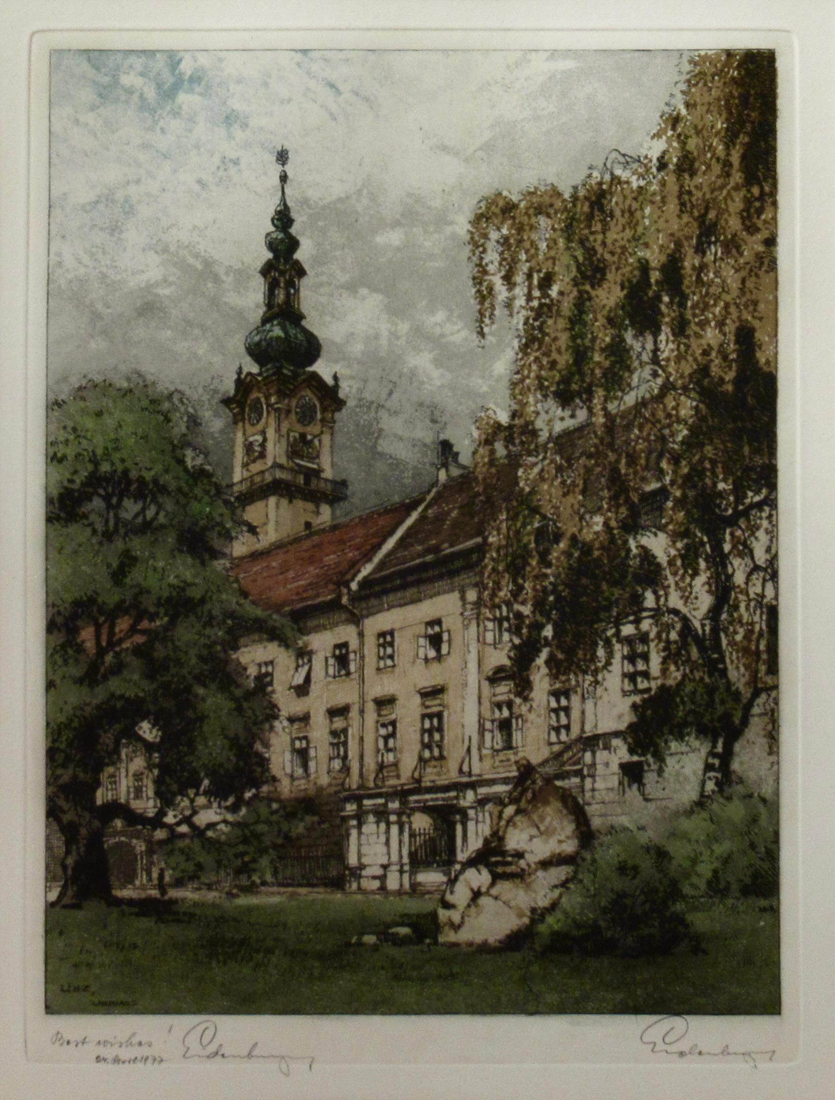 Linz Landhaus, Austria - Print by Josef Eidenberger