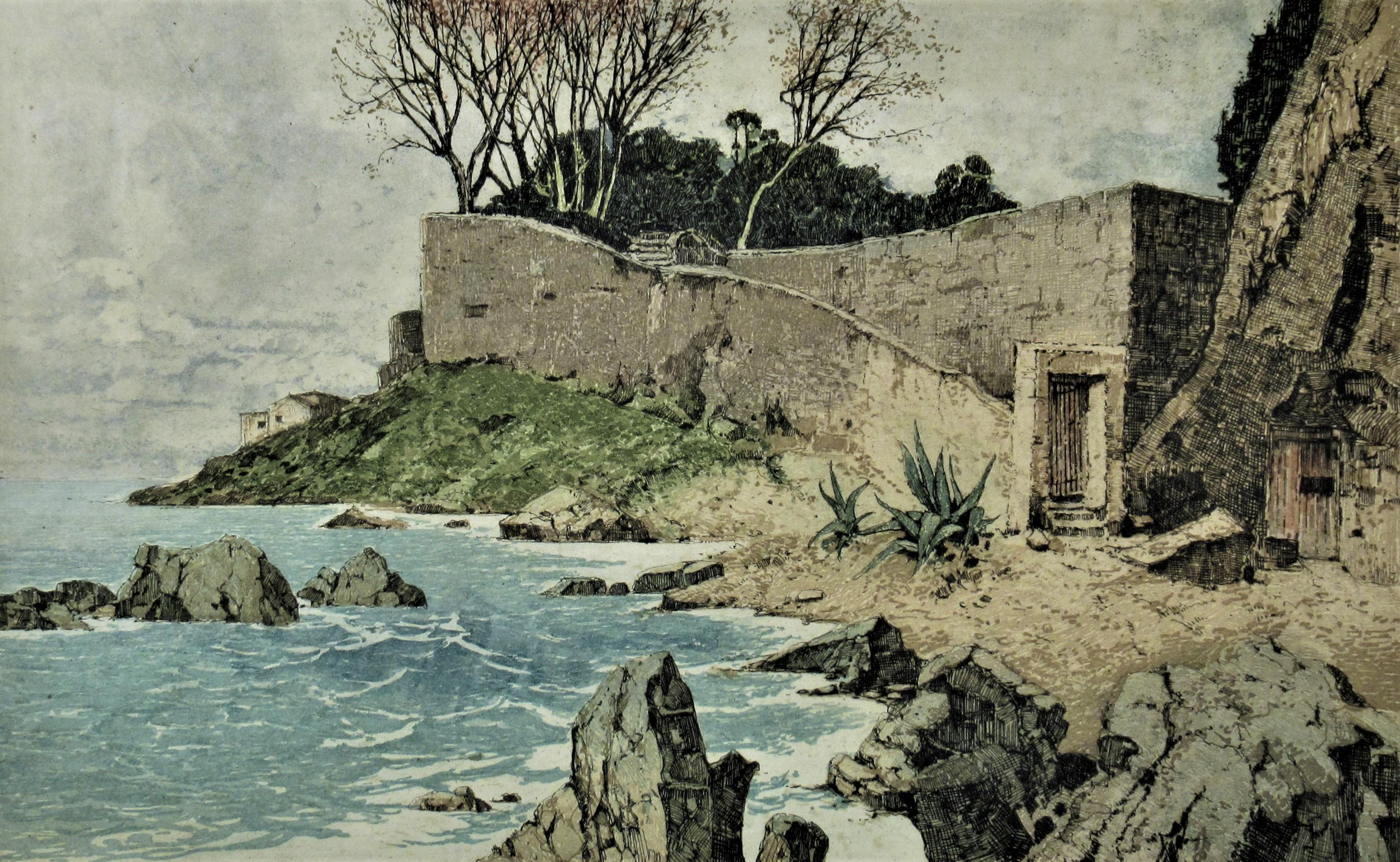 Mallorca Kuste, Spain - Print by Josef Eidenberger