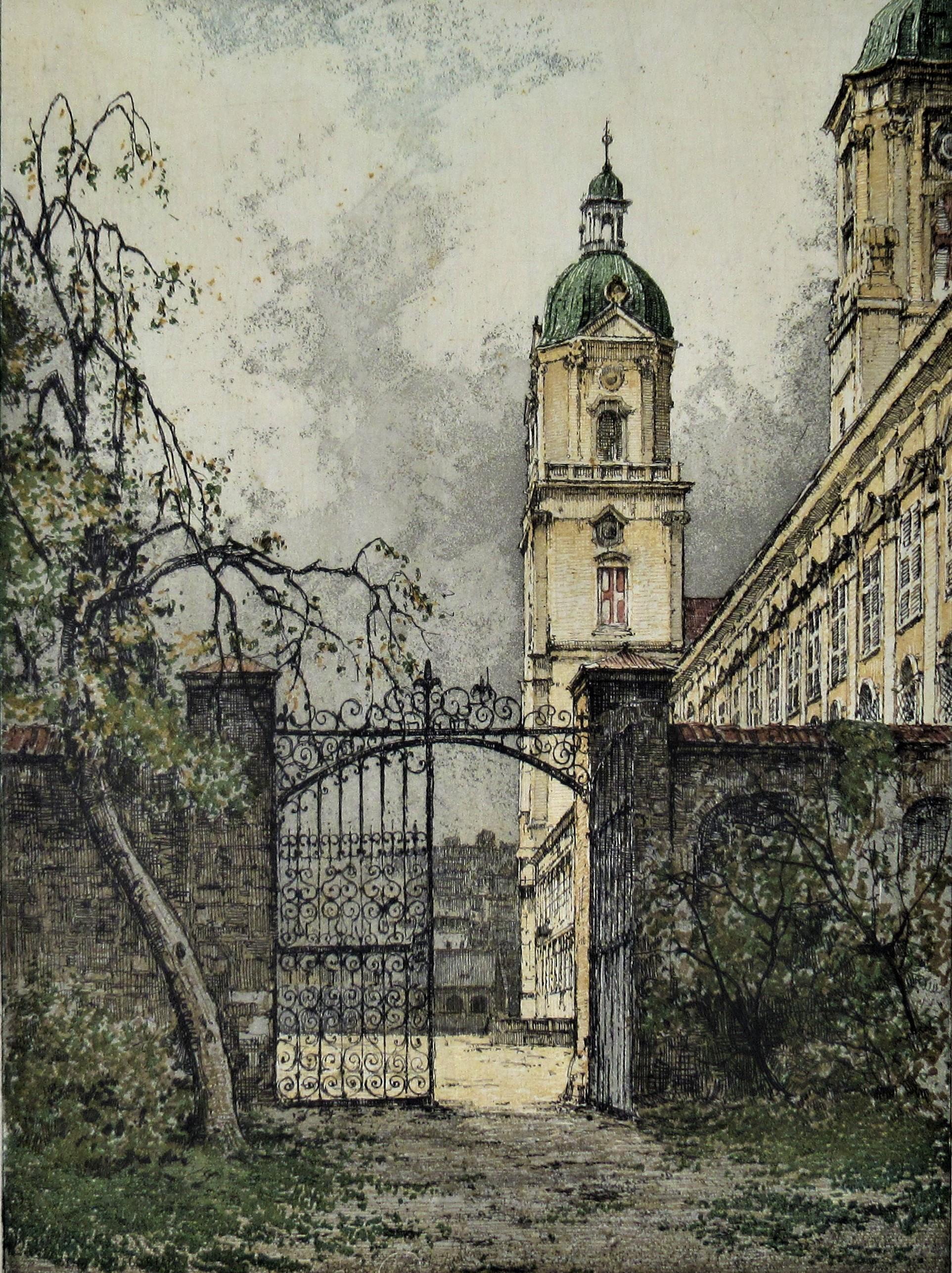 Saint Florian Monastery, Austria - Print by Josef Eidenberger