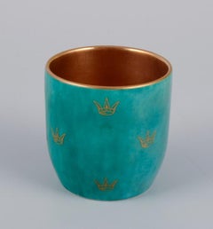 Josef Ekberg and Wilhelm Kåge for Gustavsberg. Set of three small vases