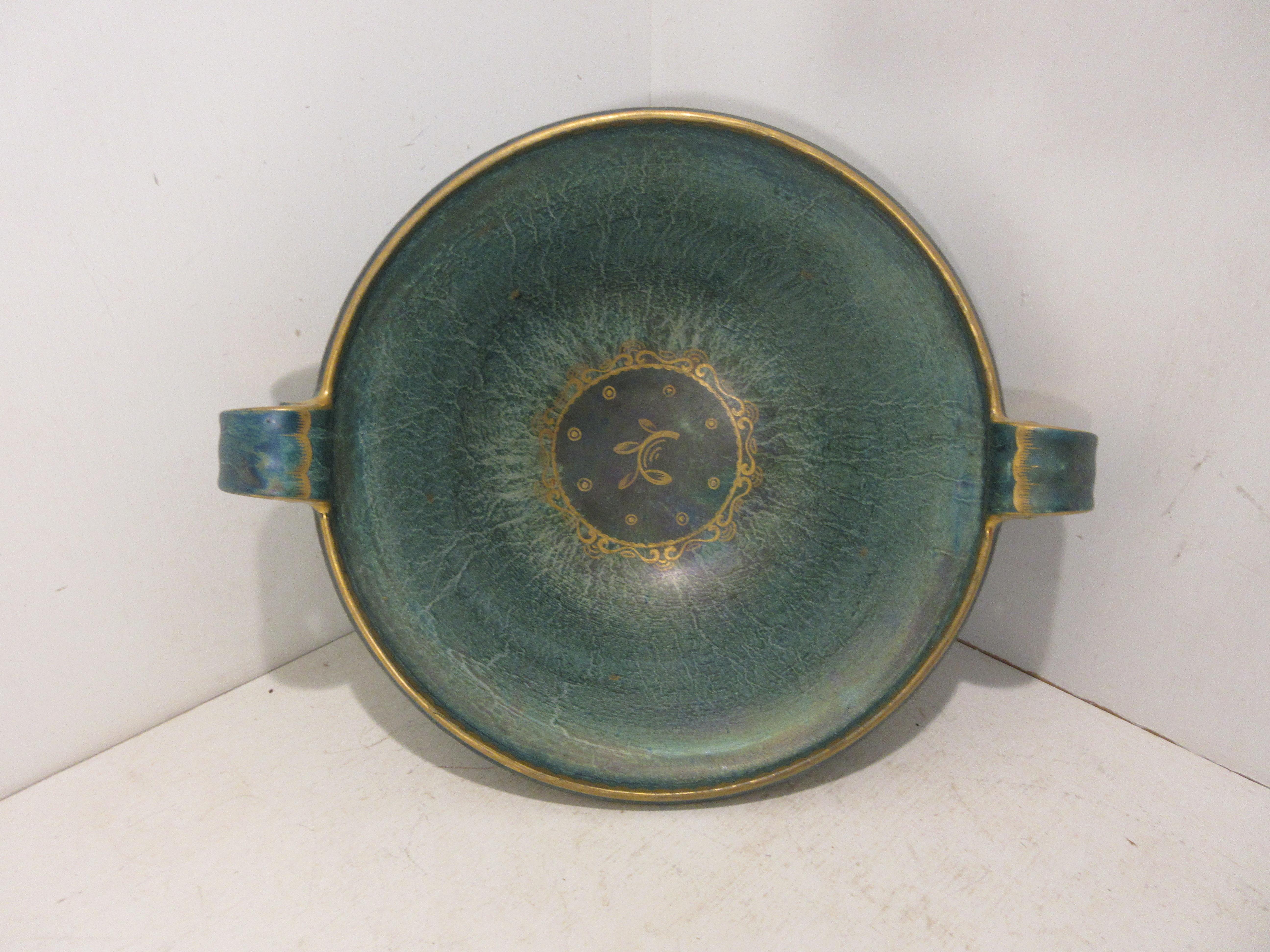 Art Deco Josef Ekberg Ceramic Bowl For Sale