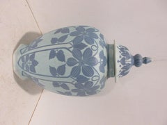 Josef Ekberg Ceramic Lidded Vase