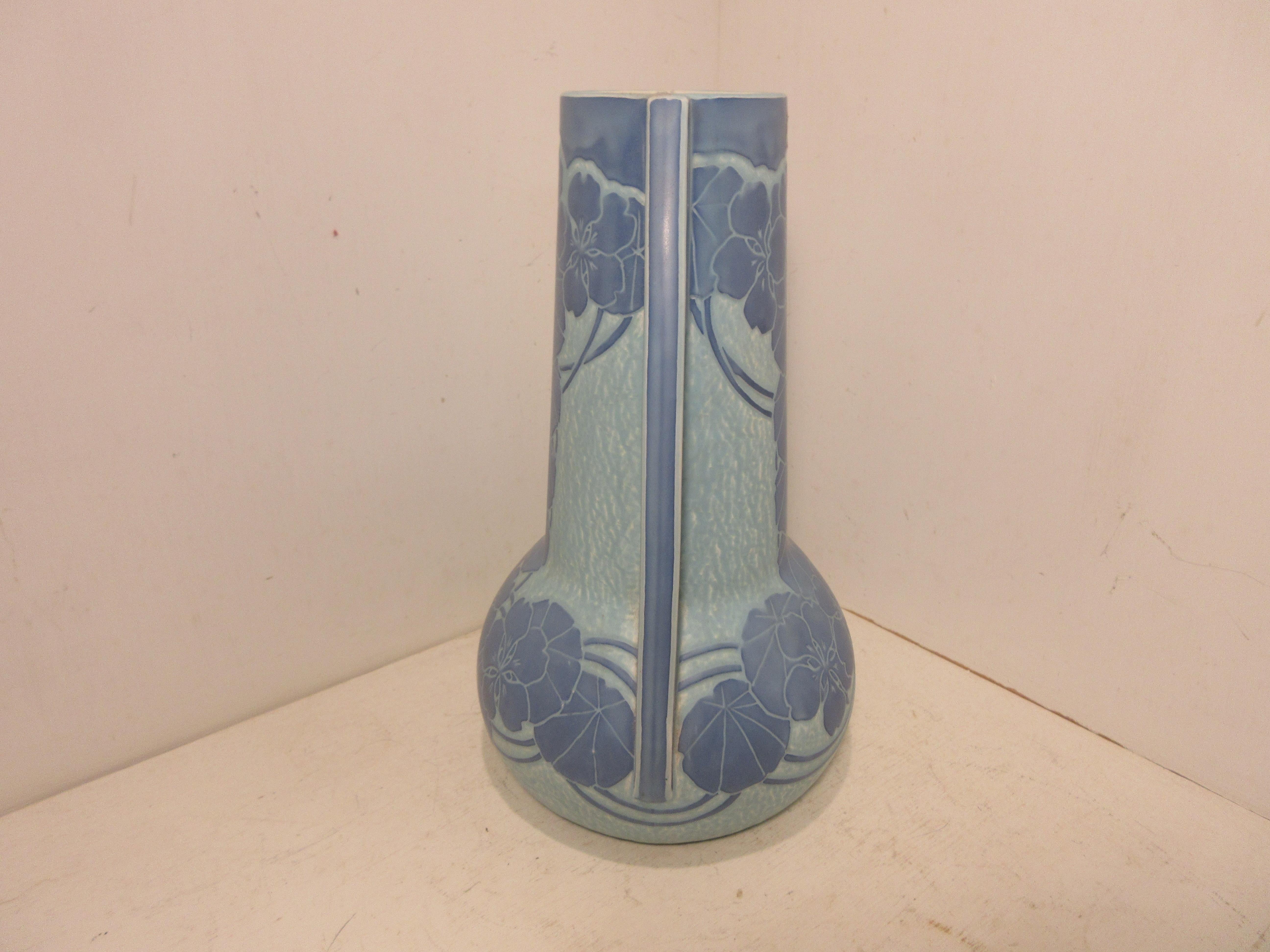 Art Nouveau Josef Ekberg Ceramic Vase