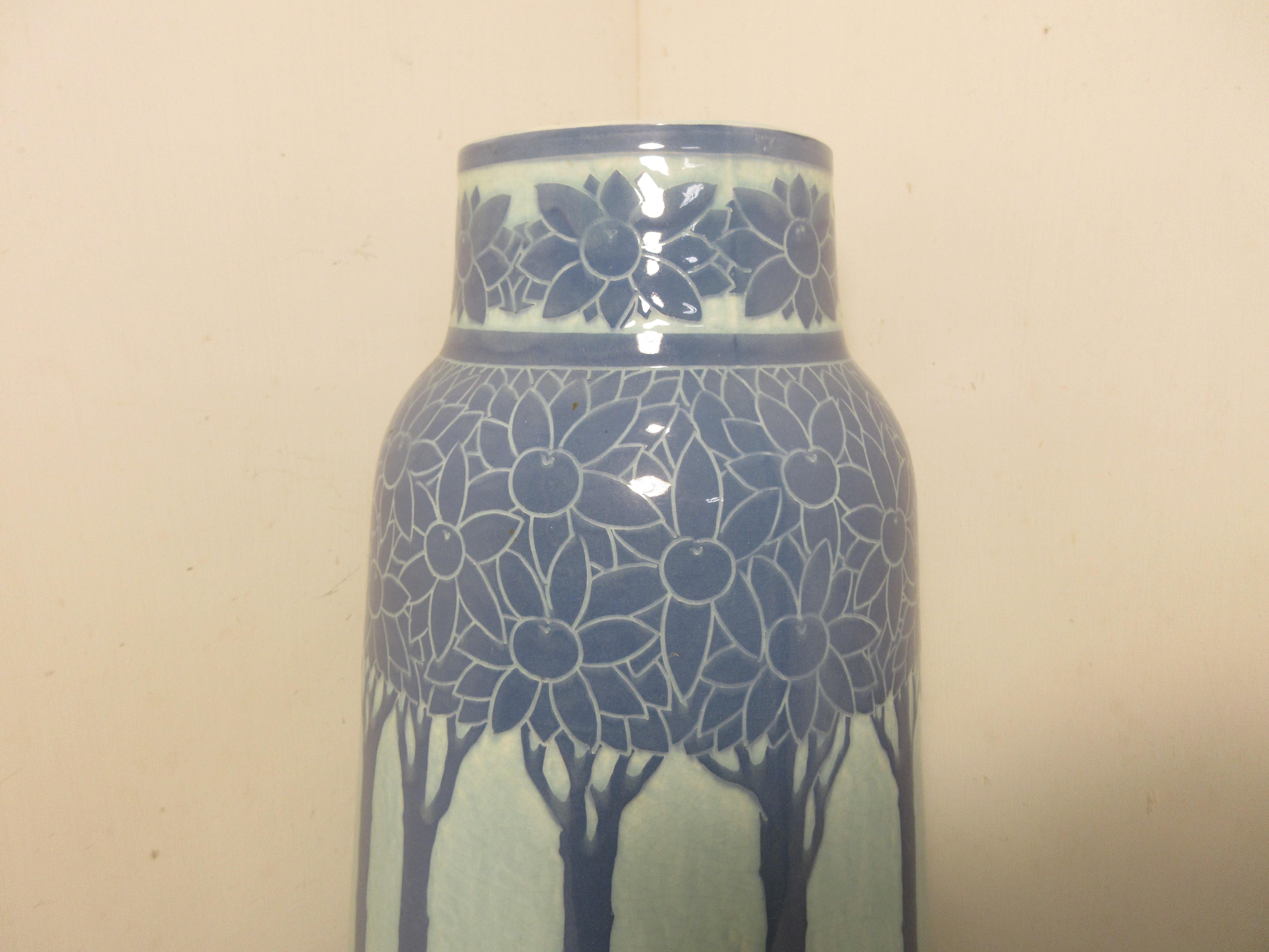 Art Nouveau Vaso in ceramica Josef Ekberg in vendita