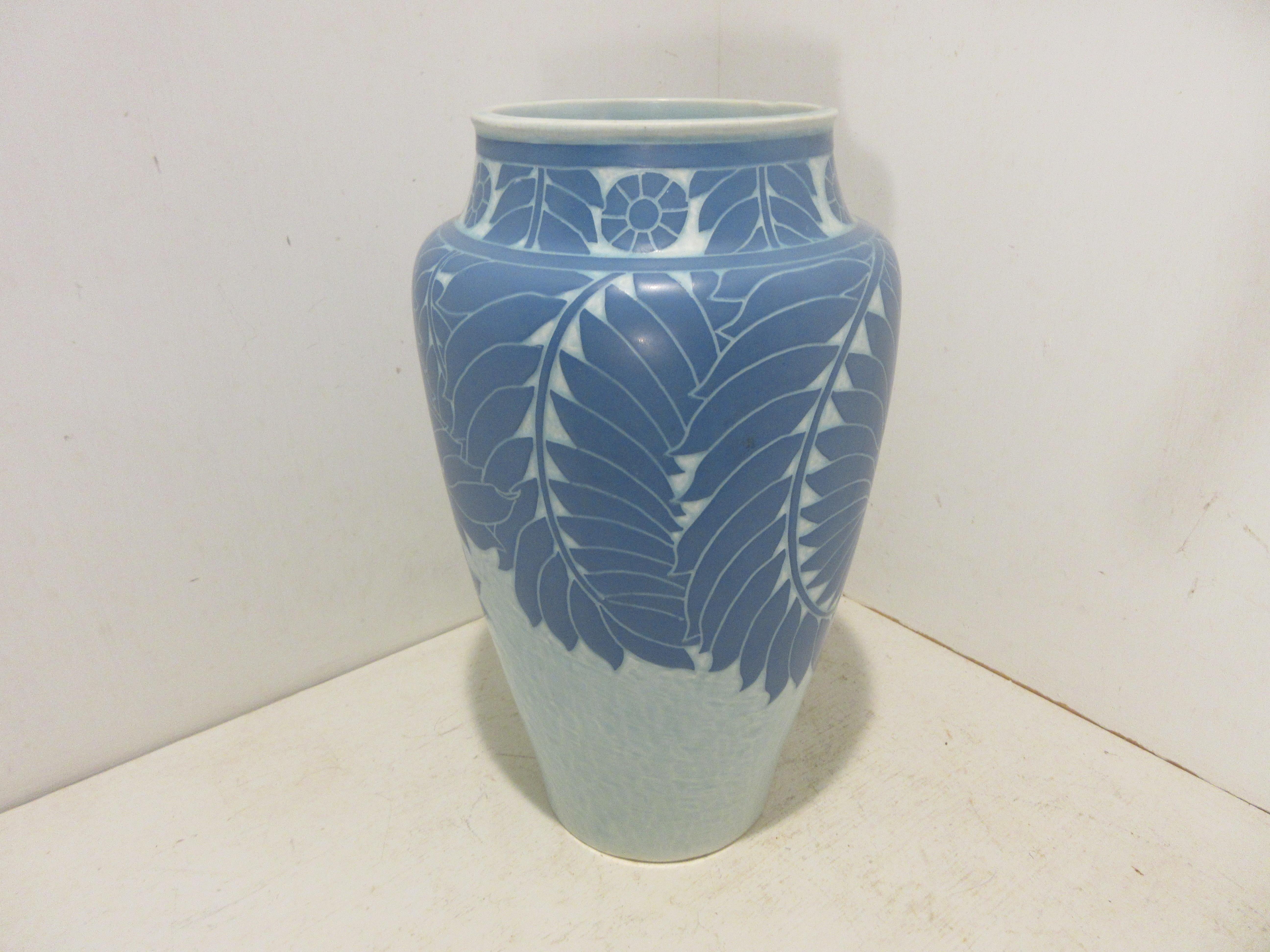 Art Nouveau Josef Ekberg Ceramic Vase For Sale