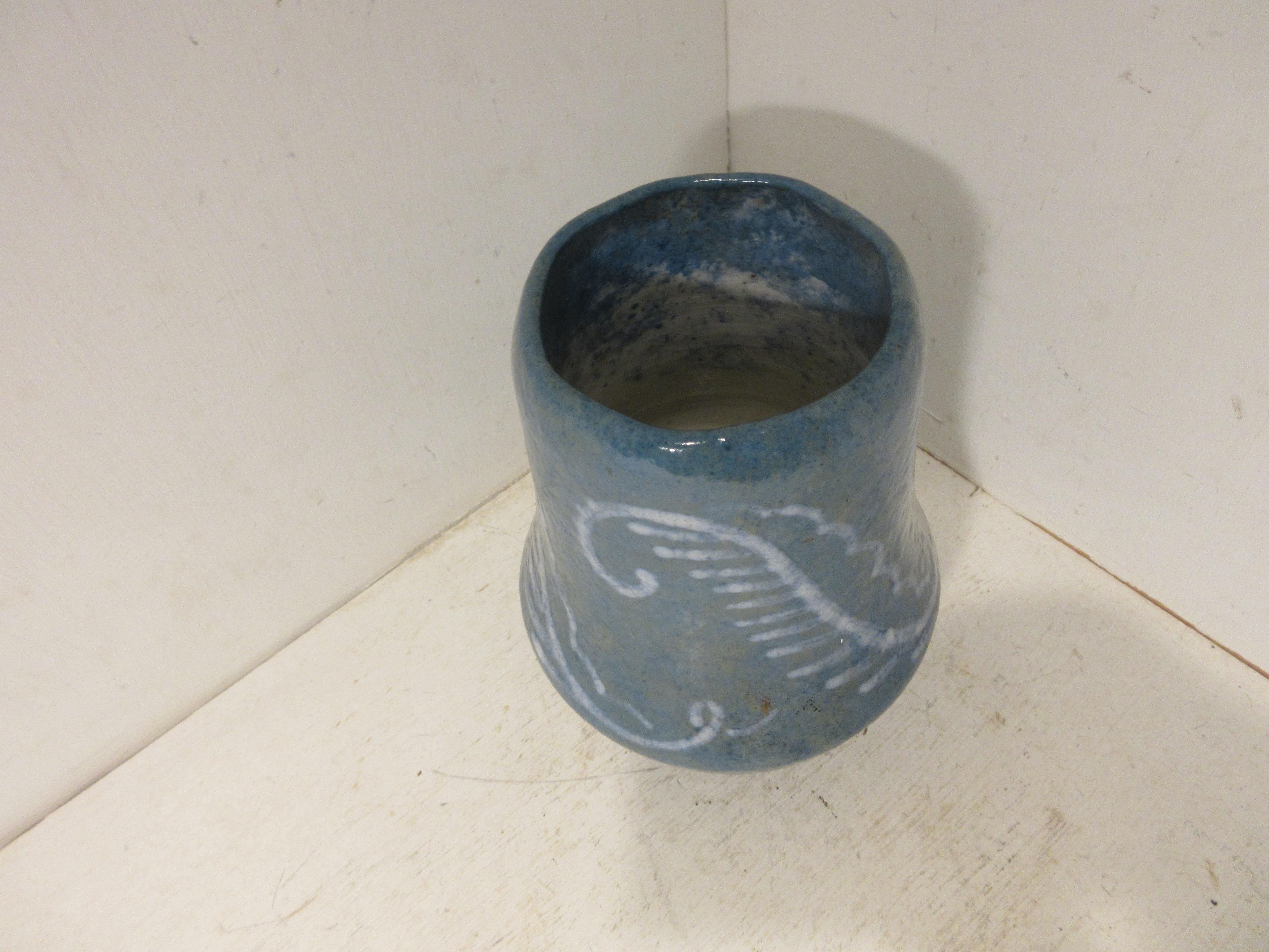 Art Nouveau Josef Ekberg Ceramic Vase For Sale