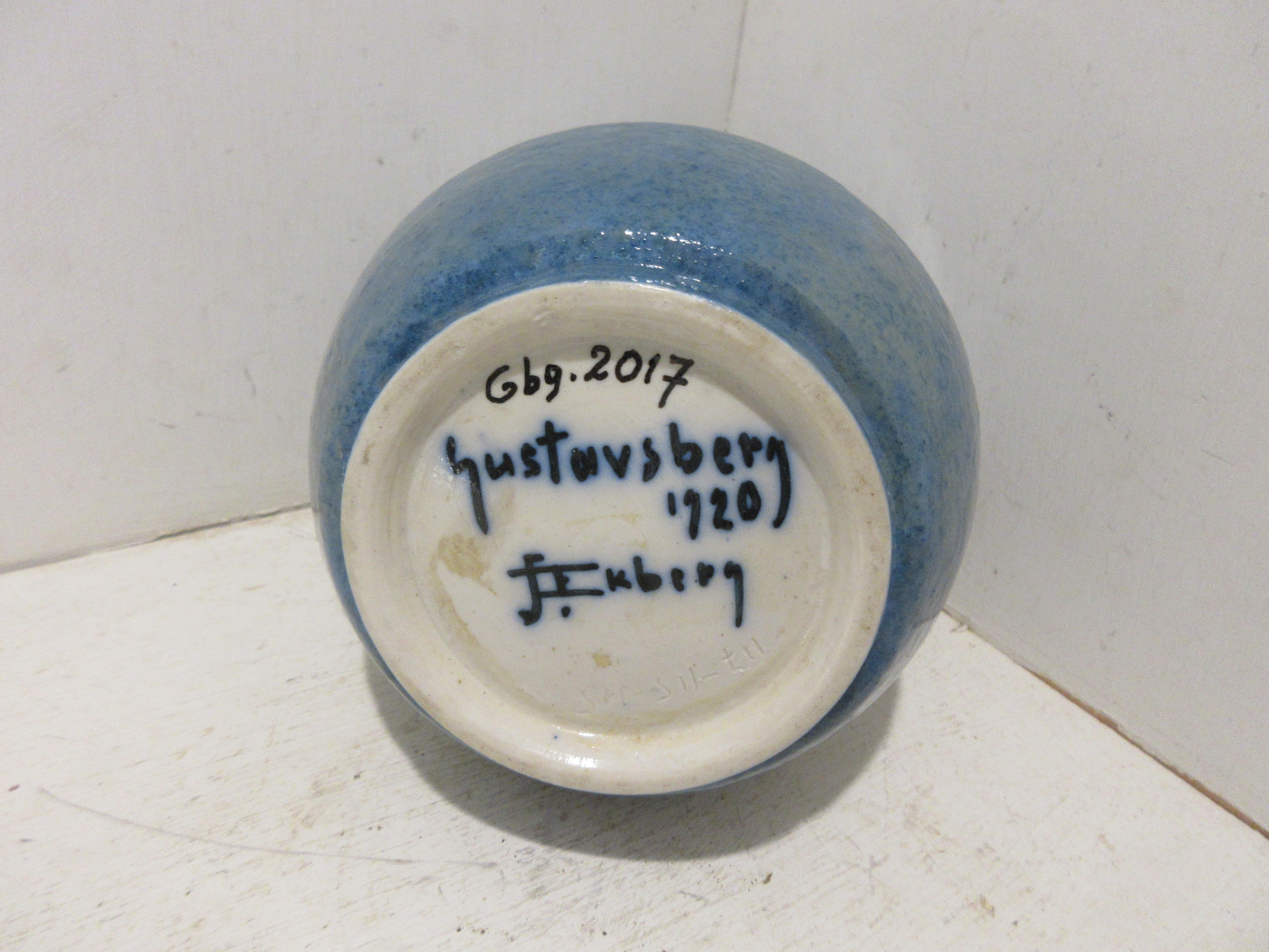 Svedese Vaso in ceramica Josef Ekberg in vendita