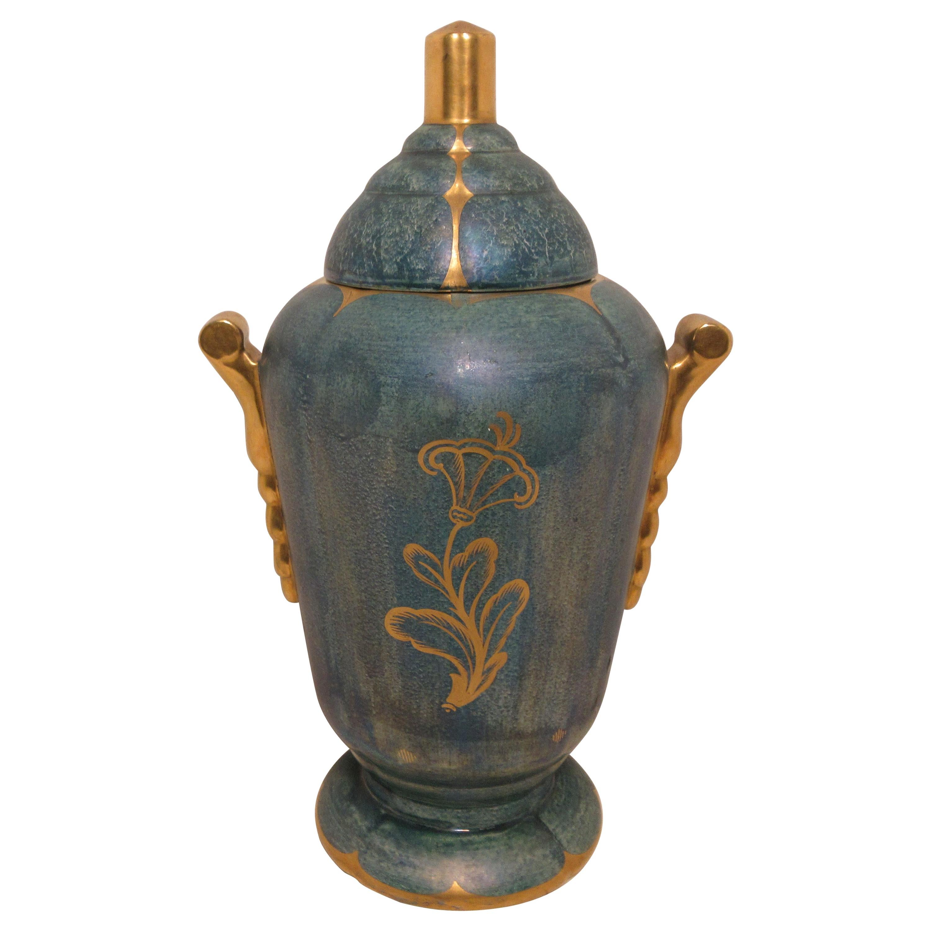 Vase en céramique Josef Ekberg en vente