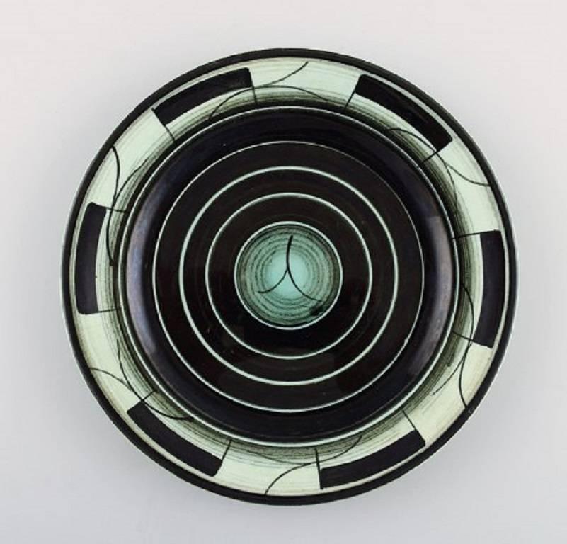 Swedish Josef Ekberg for Gustavsberg Four Art Deco Bowl Dishes For Sale