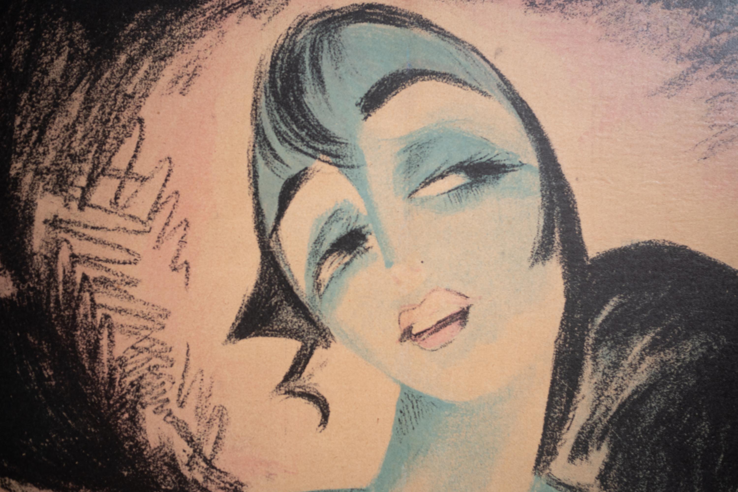 Affiche Art nouveau Marmorhouse (Der Teufel und Die Circe) de Josef Fenneker en vente 3