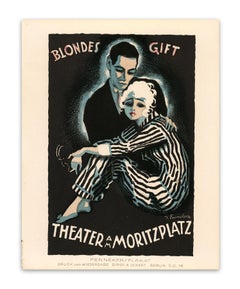 Gift Blonde (Poison Blonde) de Josef Fenneker, film muet expressionniste