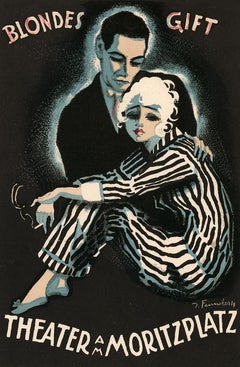Blonde's Gift (Poison Blonde) by Josef Fenneker, Expressionist silent film