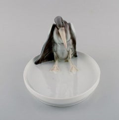 Josef Fischer for Rosenthal, Art Nouveau Business Card Holder / Bowl