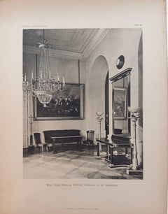 Piastra 25: "Vienna, Palais Erzherzog Friedrich, anticamera della scala principale".