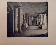 Plate 1: Vienna, Palais Erzherzog Friedrich, Vestibule