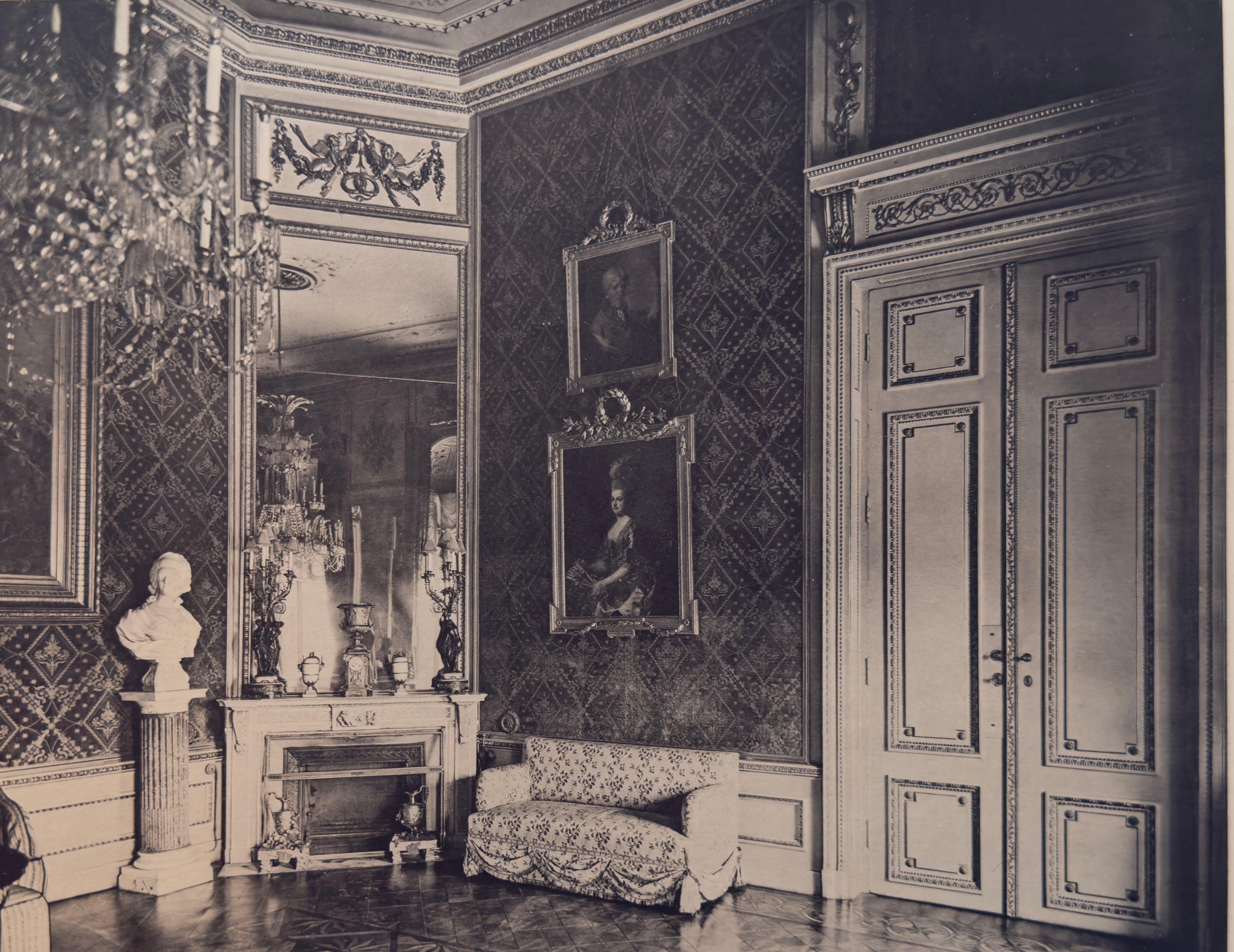 Tafel 14: Wien,  Palais Erzherzog Friedrich, Grüner Salon Zweite Ansicht (Akademisch), Photograph, von Josef Folnesics
