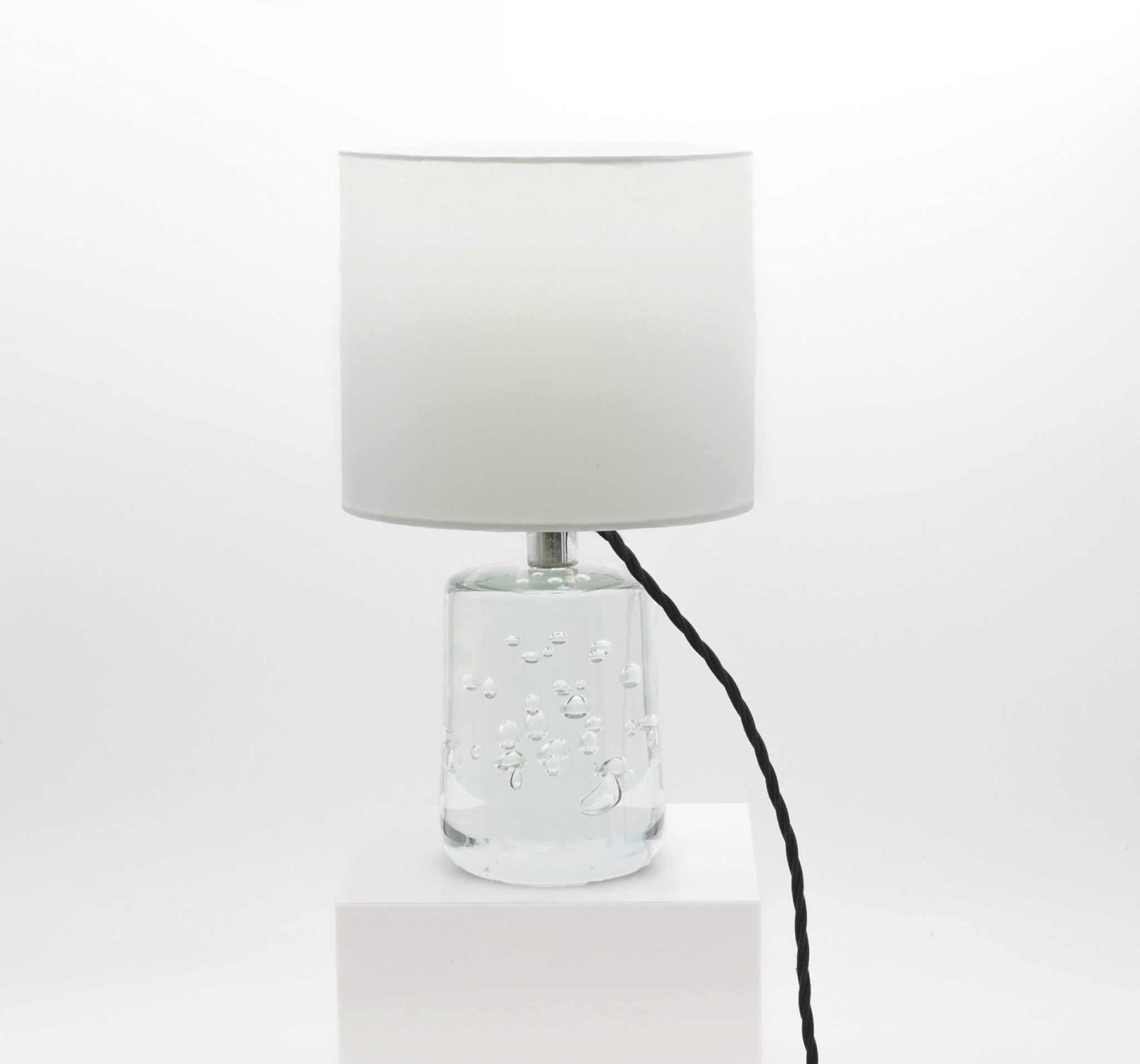 Josef Frank 1819 Cylindrical Glass Table Lamp For Svenskt Tenn Sweden Circa 1940 For Sale 5