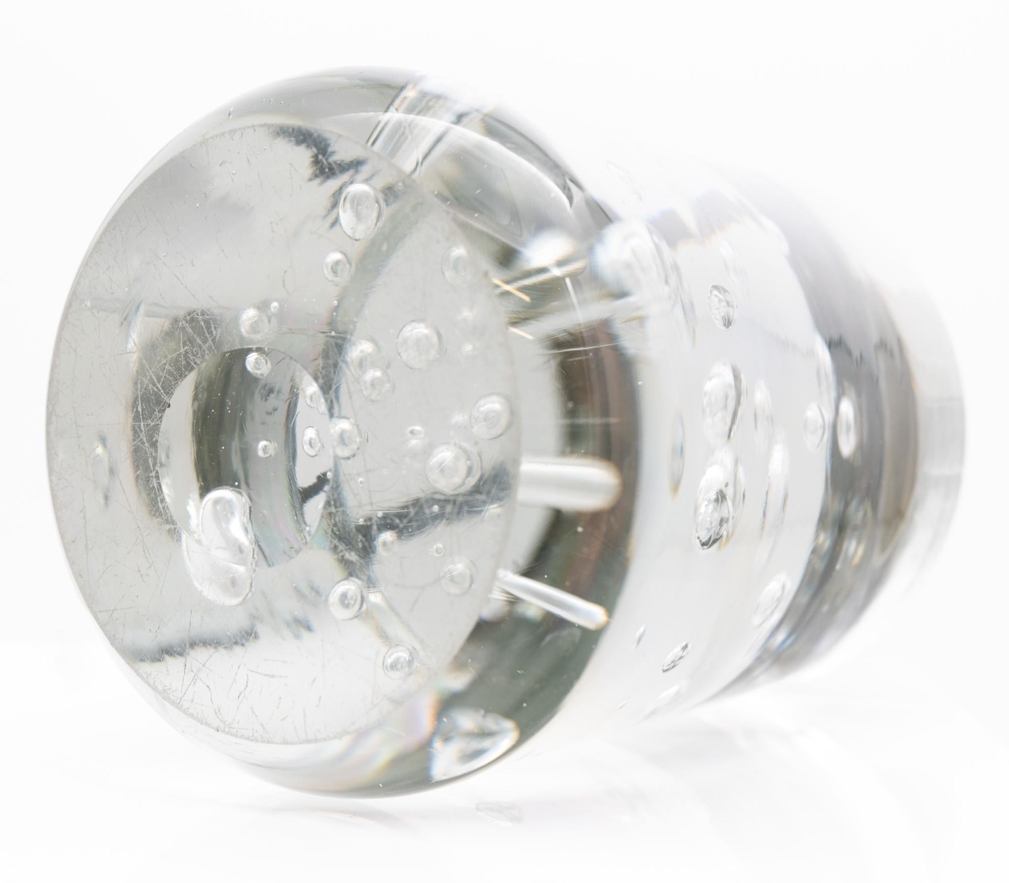 20th Century Josef Frank 1819 Cylindrical Glass Table Lamp For Svenskt Tenn Sweden Circa 1940 For Sale