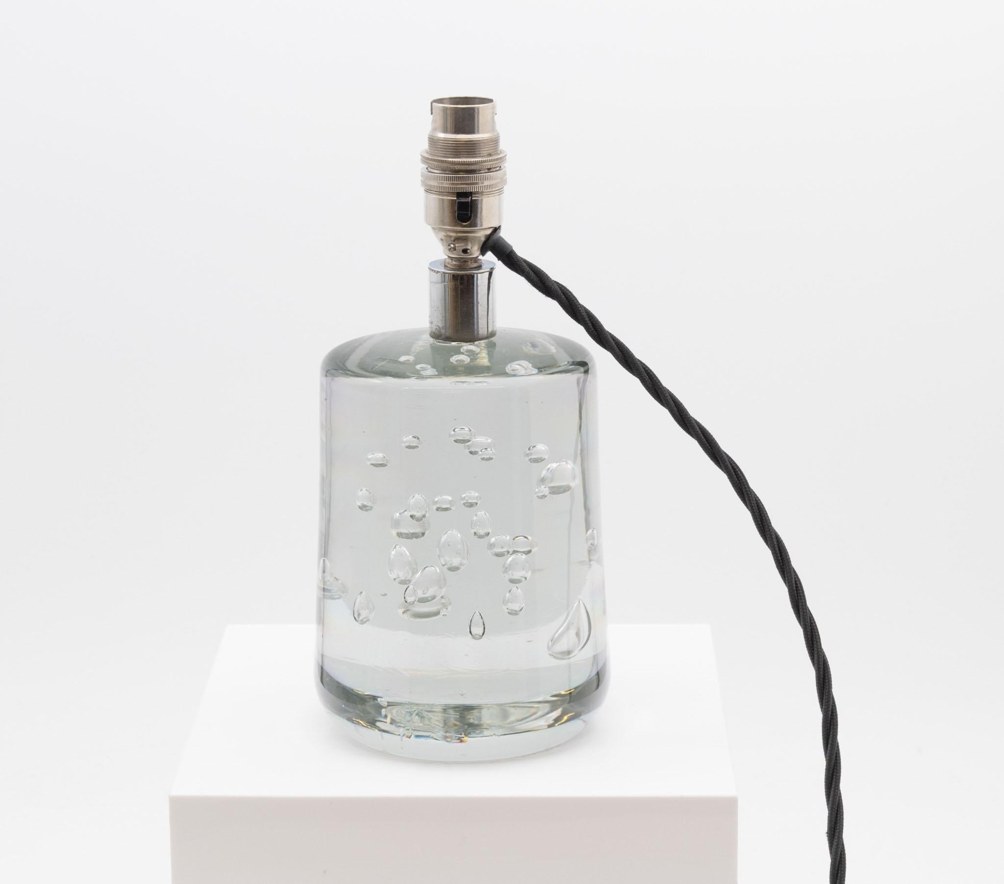 Josef Frank 1819 Cylindrical Glass Table Lamp For Svenskt Tenn Sweden Circa 1940 For Sale 2
