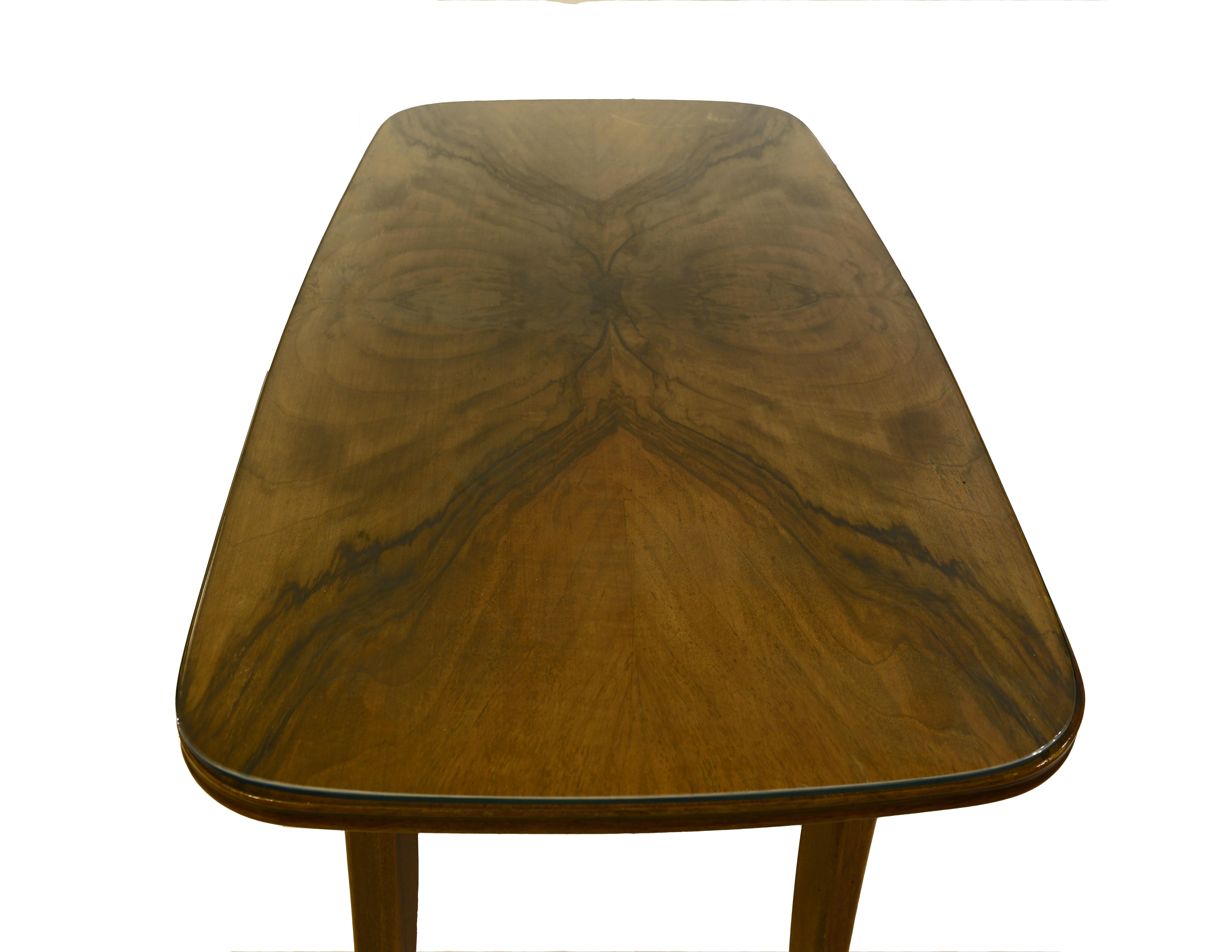 Josef Frank und Svensk Tenn zugeschriebener Tisch Original Mid-Century Modern zugeschrieben, 1940 (Moderne der Mitte des Jahrhunderts) im Angebot