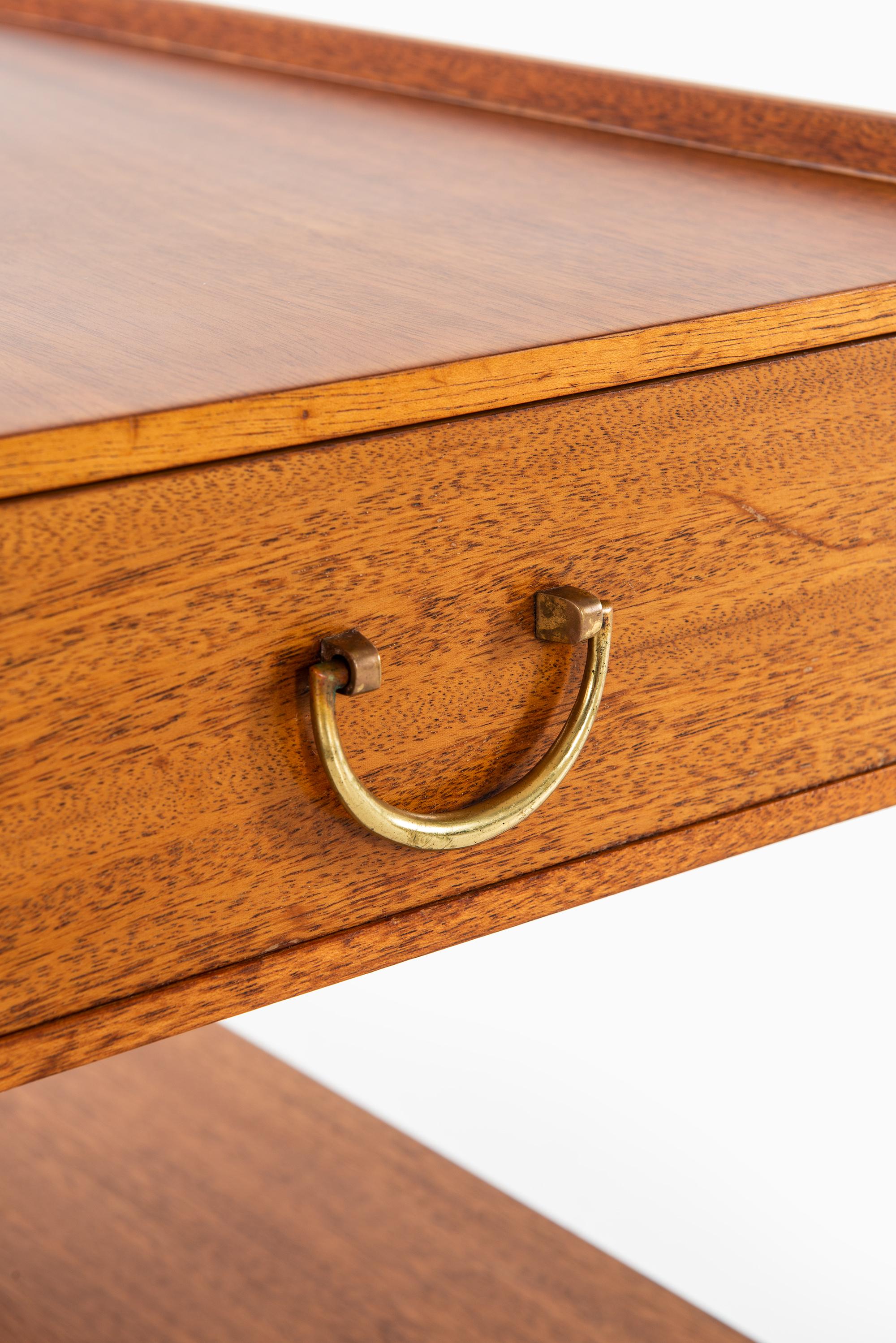 mirrored bedside tables
