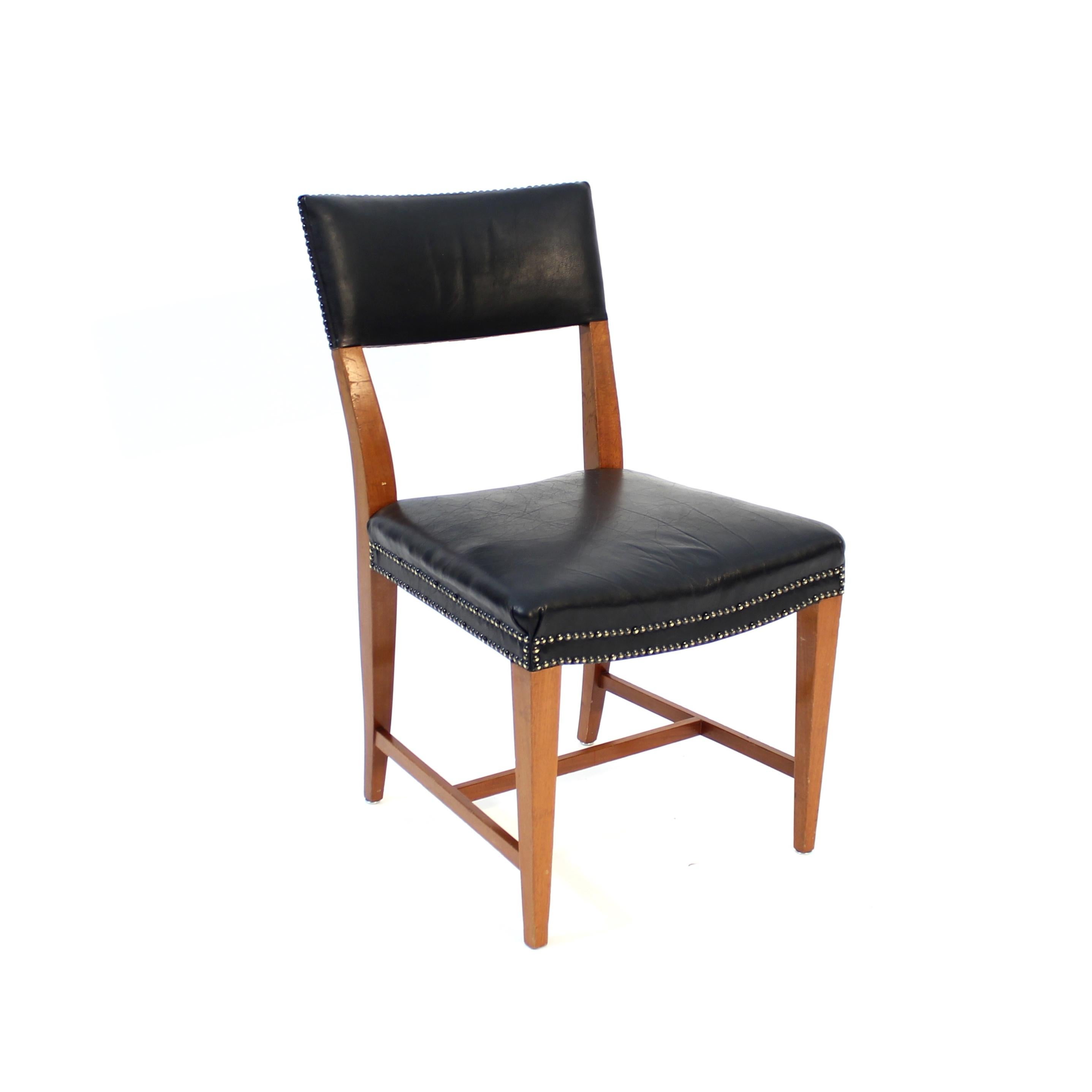 Scandinavian Modern Josef Frank, chair model 695, Svenskt Tenn, 1970s For Sale