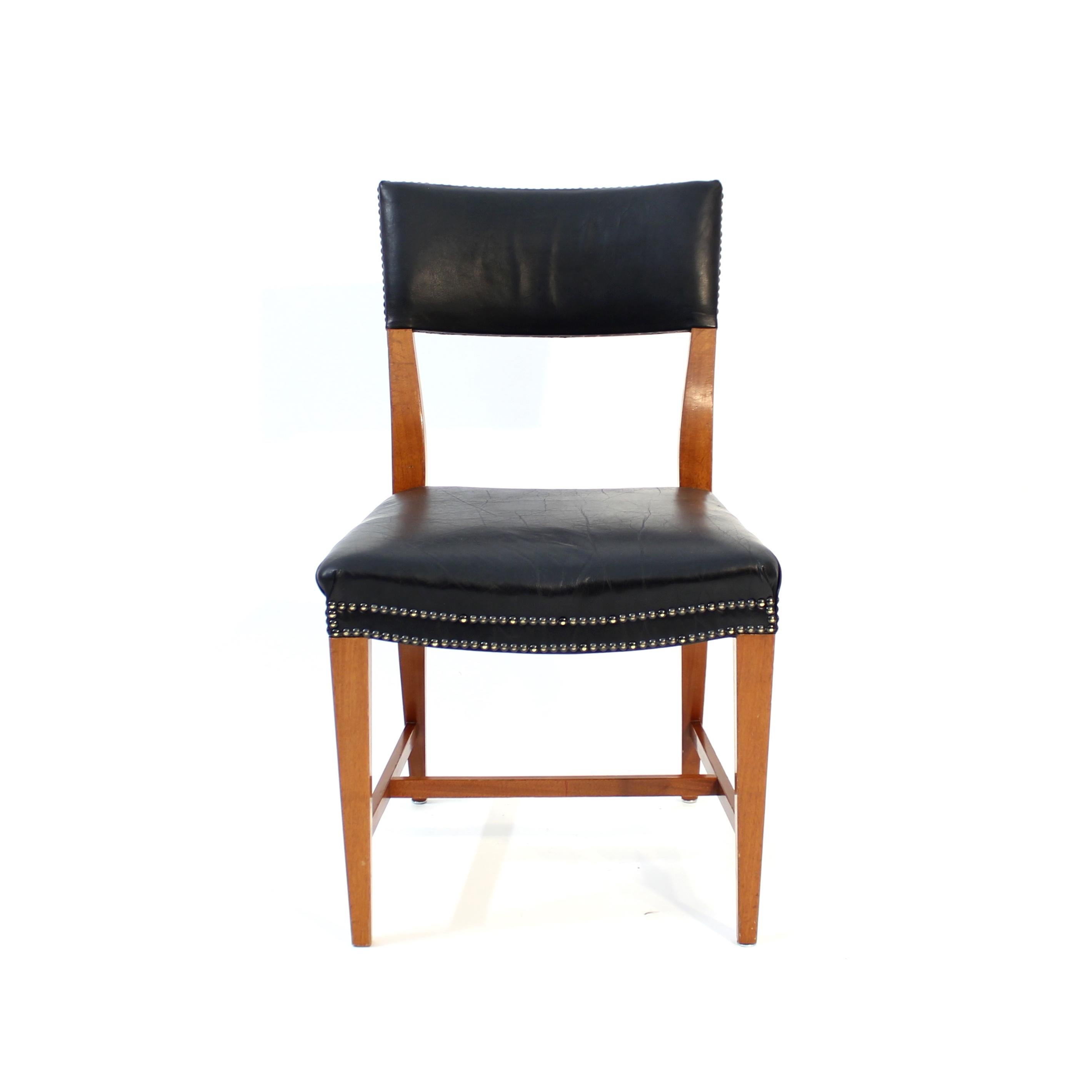 20th Century Josef Frank, chair model 695, Svenskt Tenn, 1970s For Sale