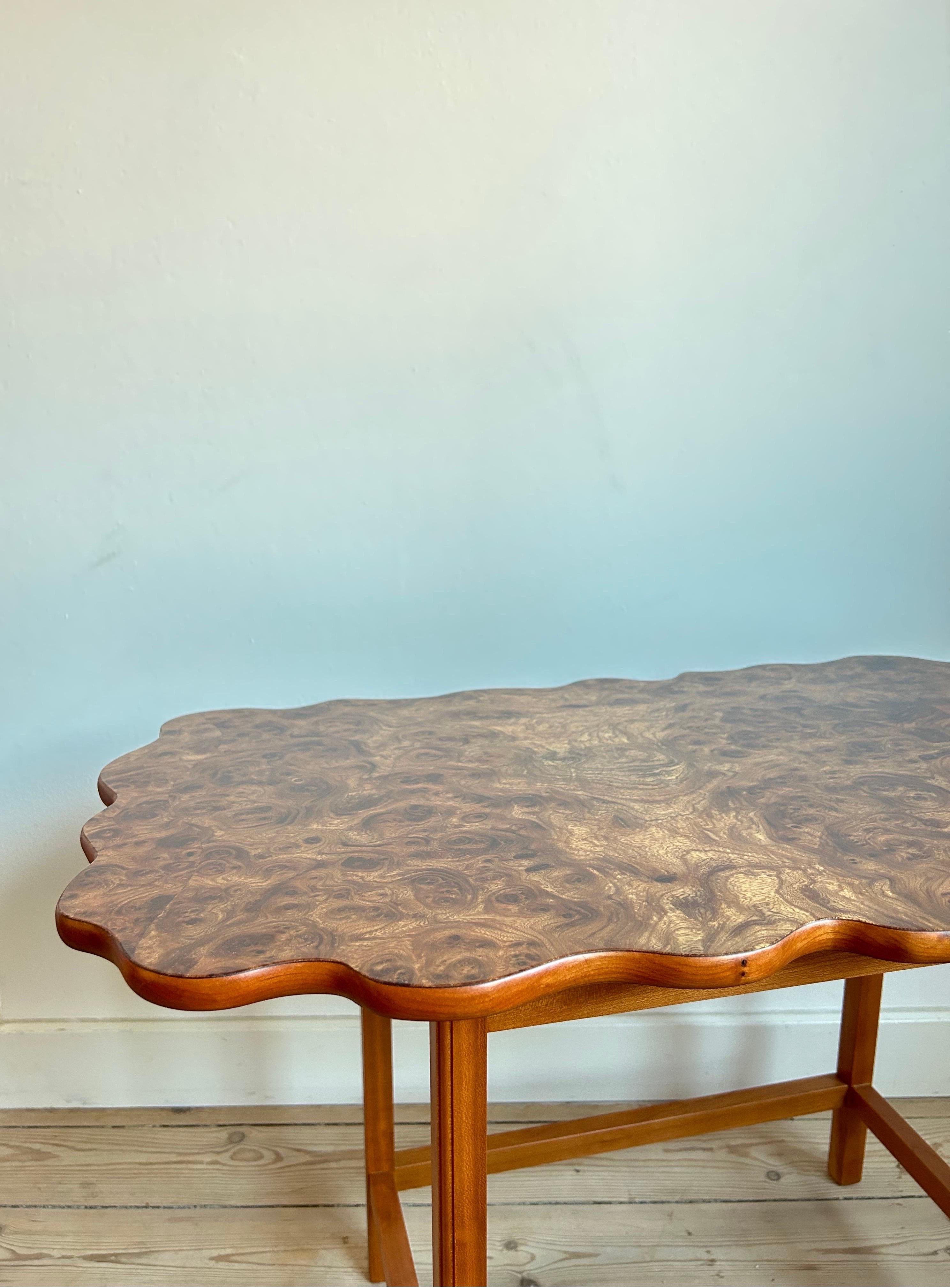 Josef Frank Coffe table model 1058 by Svenskt tenn In Good Condition In Valby, 84