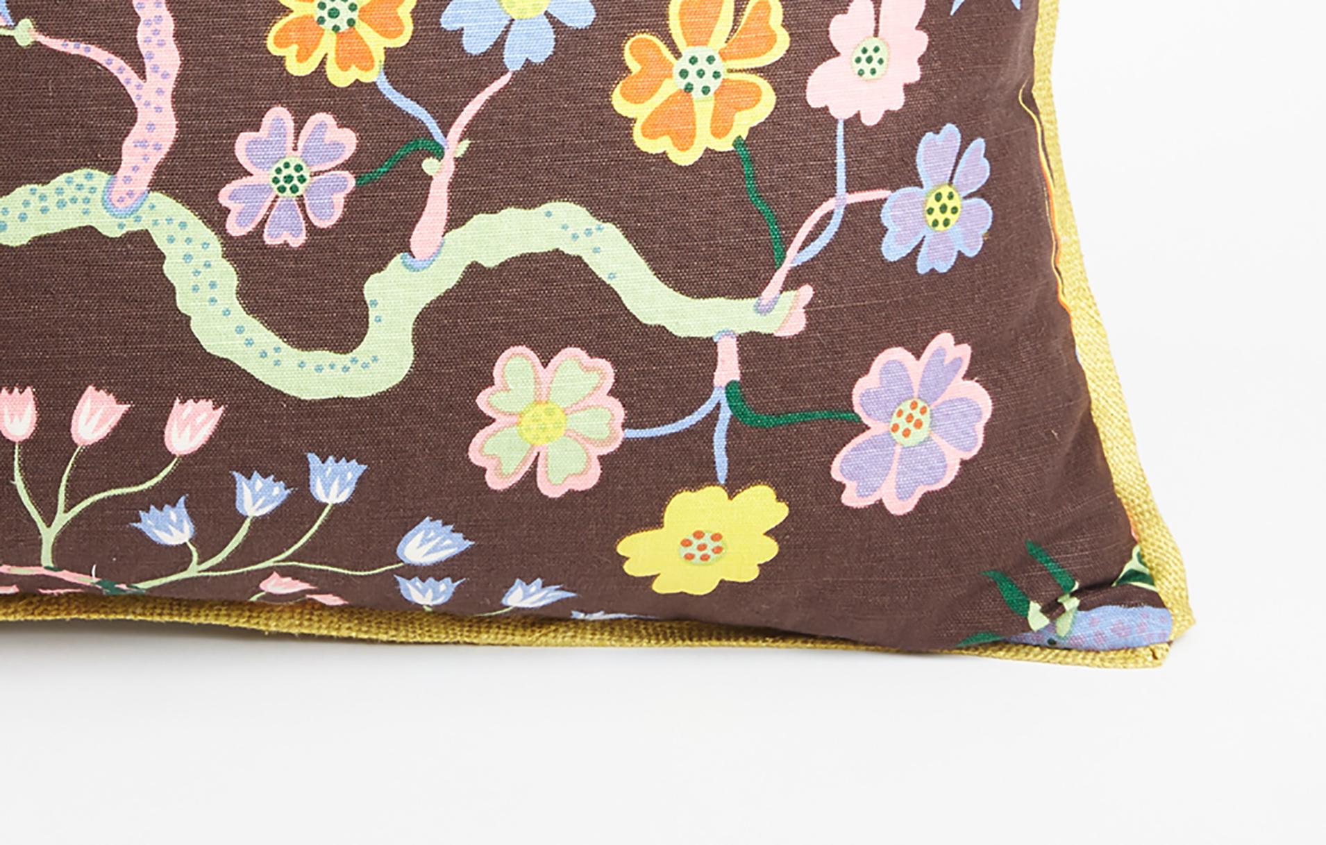 Josef Frank Cushion in the Hawaii Pattern For Sale at 1stDibs