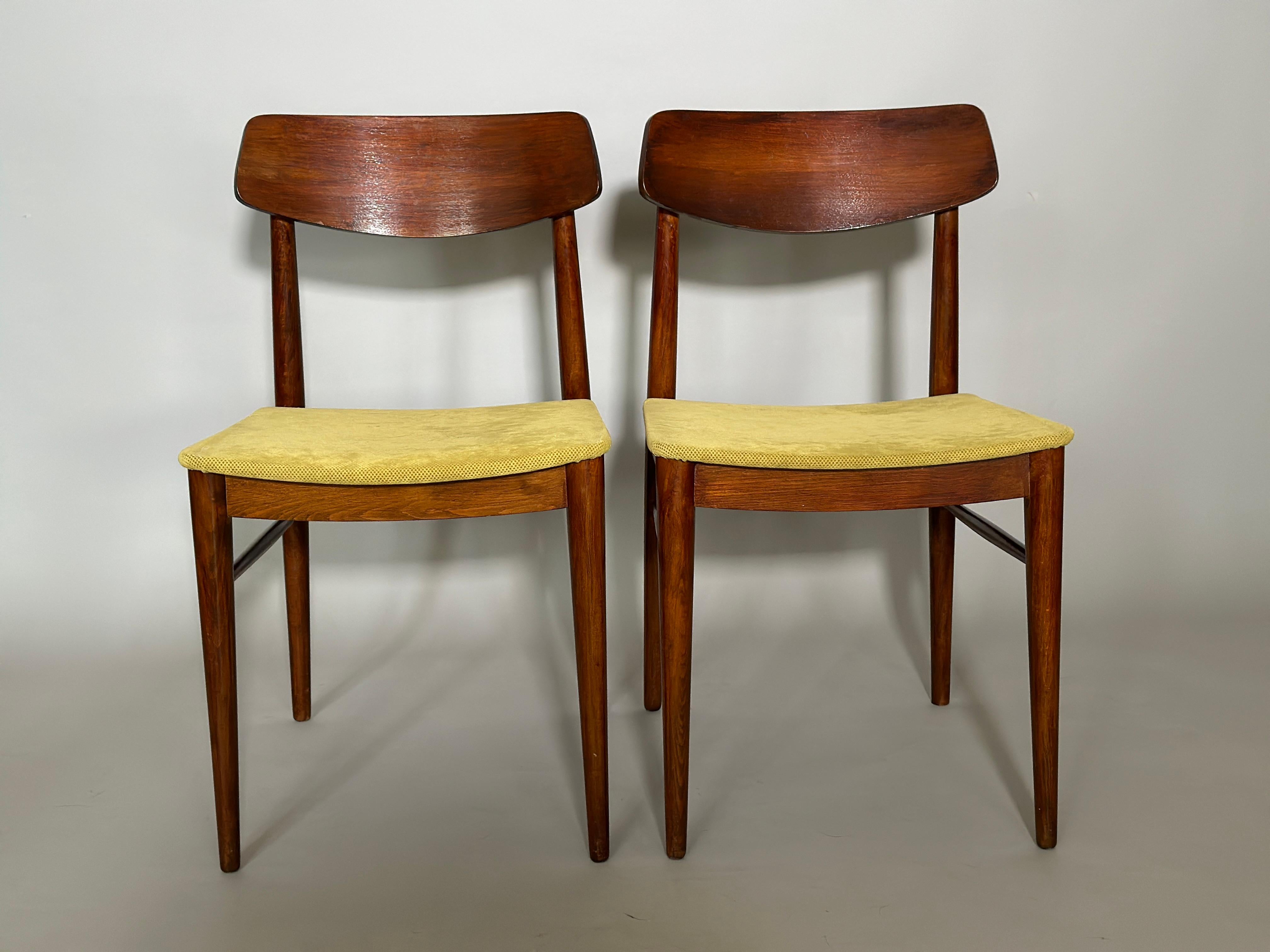 Josef Frank Dining Chairs for Wiesner Hager 1950s In Excellent Condition For Sale In Čelinac, BA