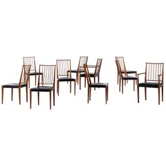 Josef Frank Dining Chairs Produced by Svenskt Tenn in Sweden